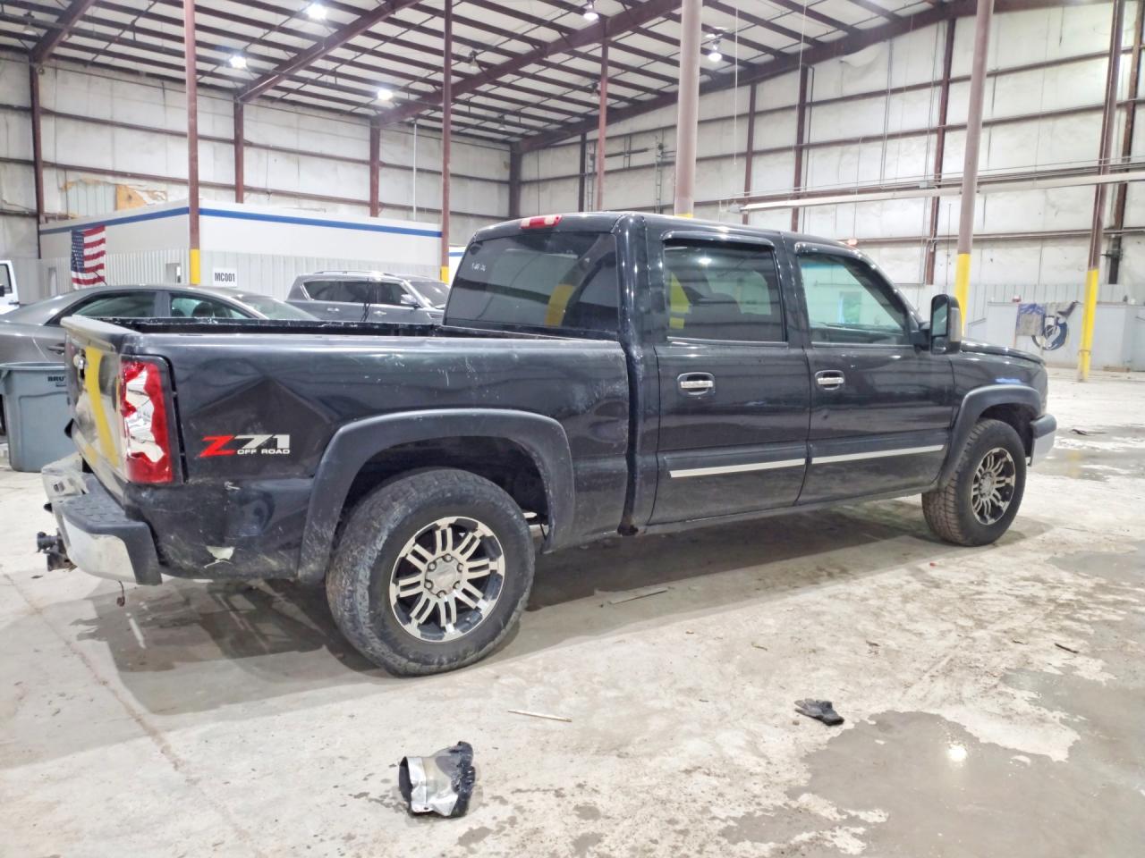 2006 Chevrolet Silverado K1500 Black vin: 2GCEK13T761160823