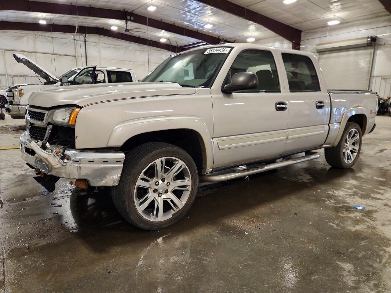 2006 Chevrolet Silverado K1500 Silver vin: 2GCEK13T761165715