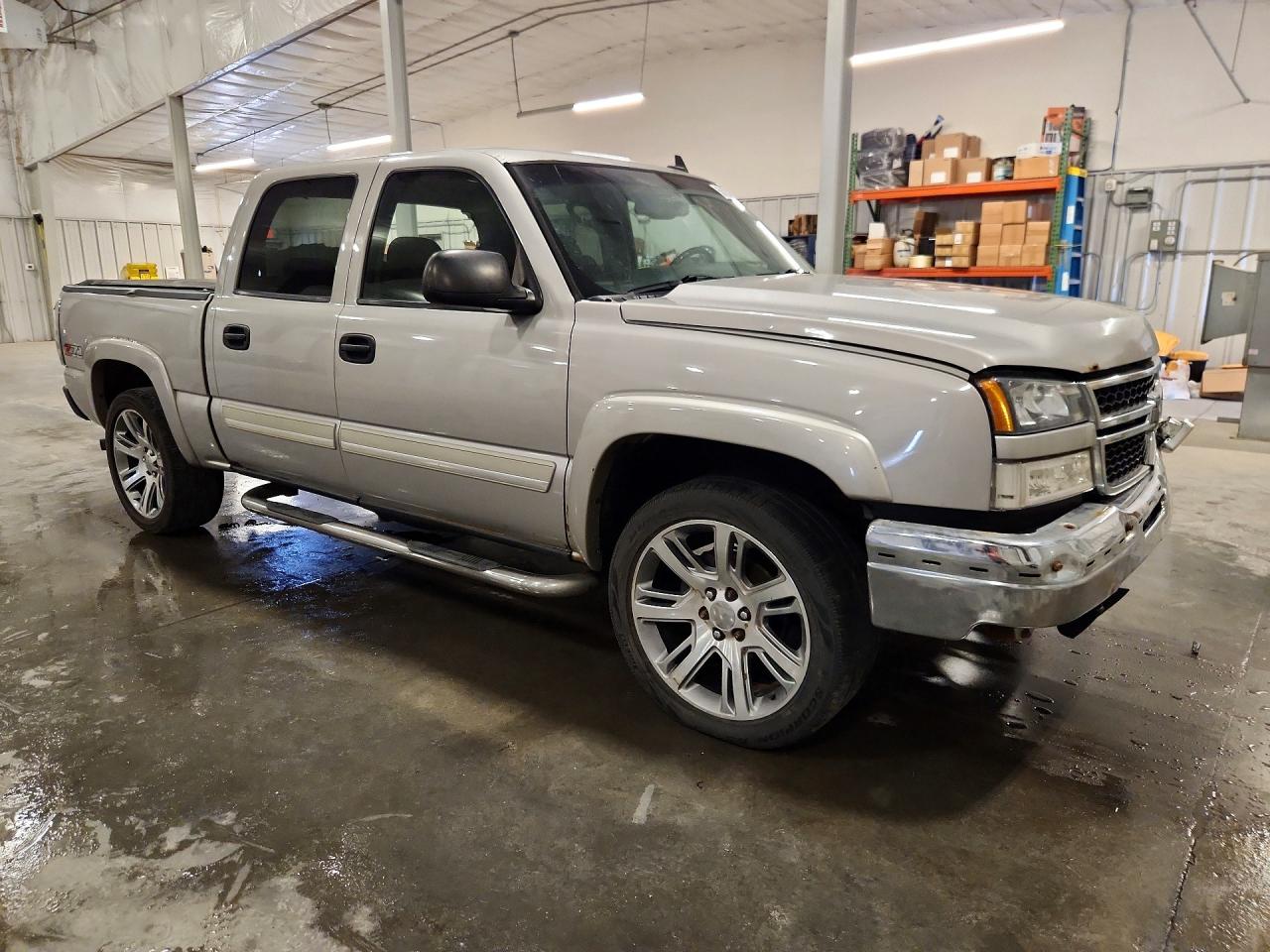 2006 Chevrolet Silverado K1500 Silver vin: 2GCEK13T761165715