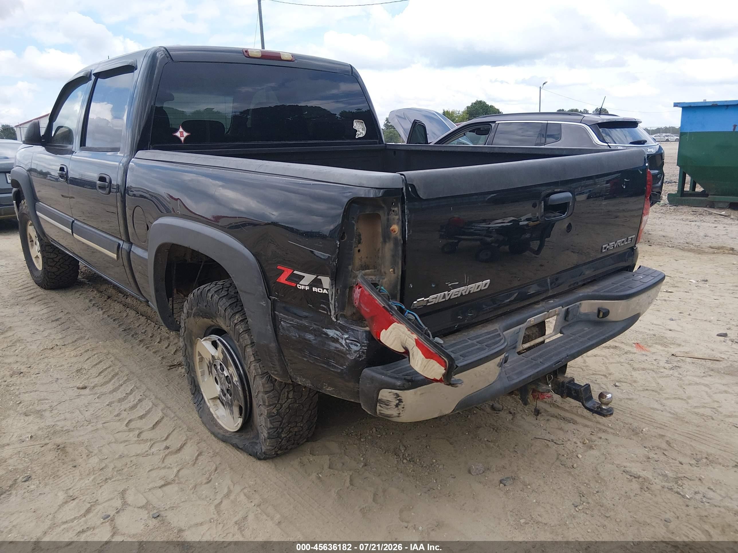 2004 Chevrolet Silverado 1500 Z71 Черный vin: 2GCEK13T841291594
