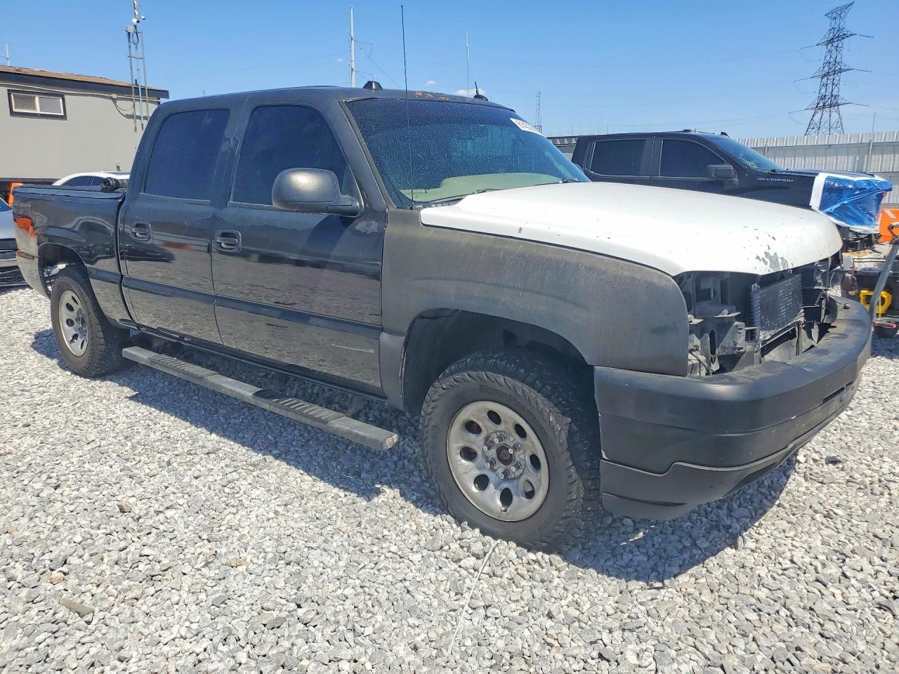 2005 Chevrolet Silverado K1500 Black vin: 2GCEK13T851167424