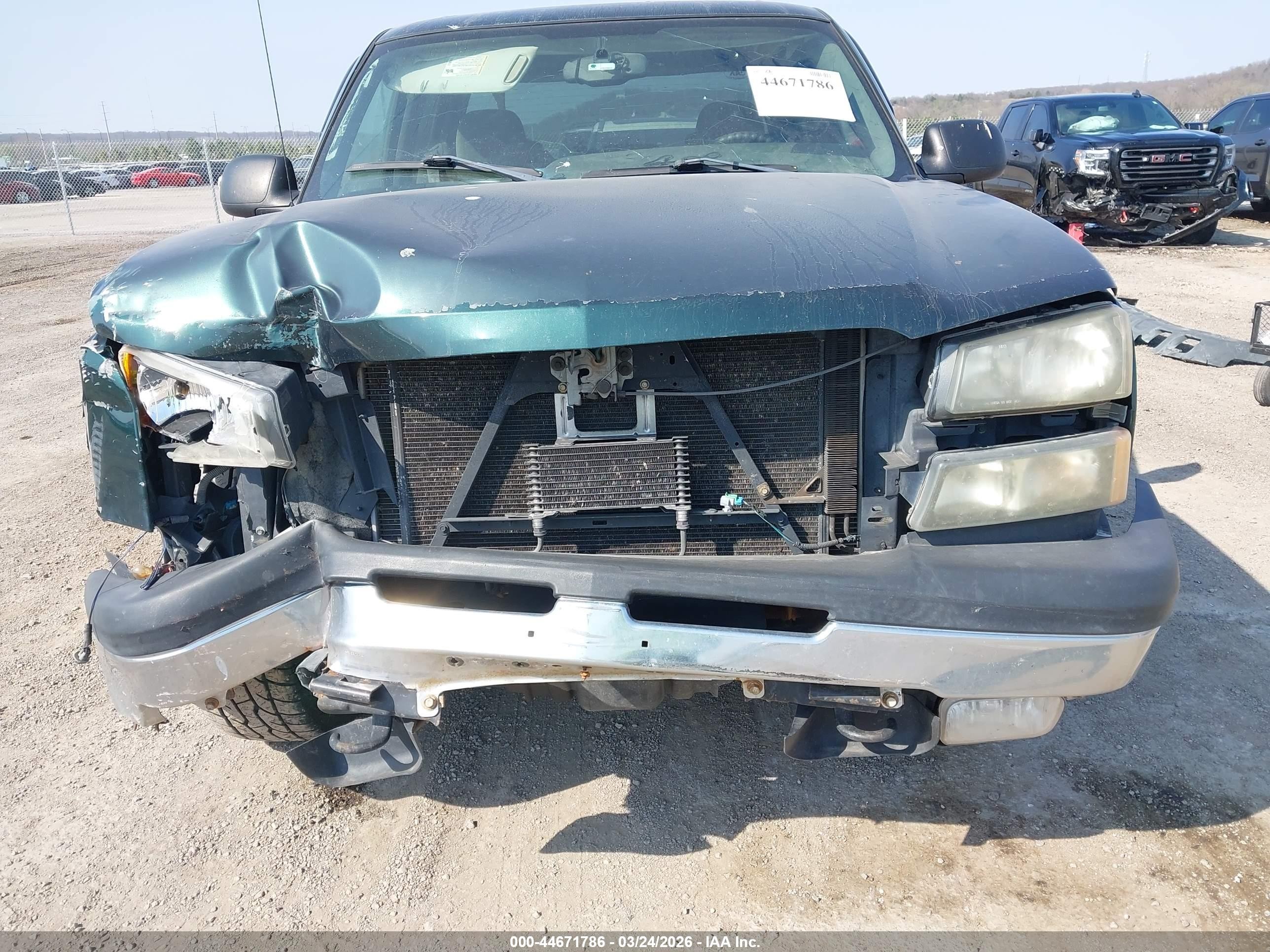 2005 Chevrolet Silverado 1500 Z71 Green vin: 2GCEK13T851227671