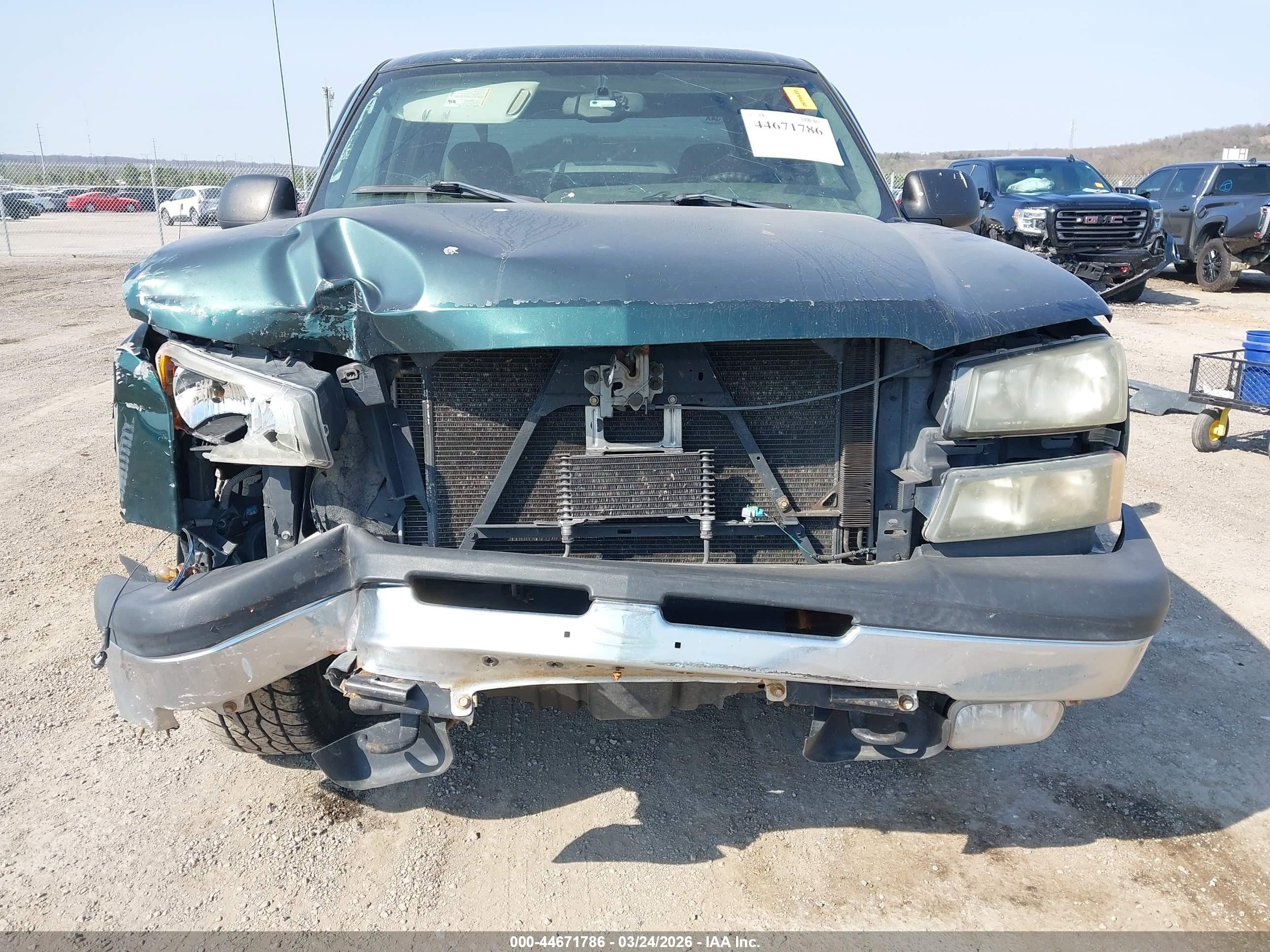 2005 Chevrolet Silverado 1500 Z71 Green vin: 2GCEK13T851227671