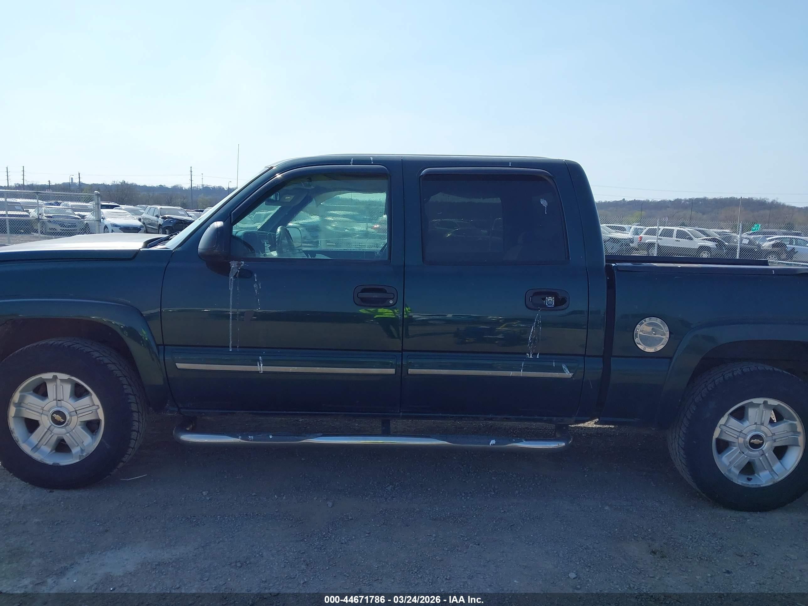 2005 Chevrolet Silverado 1500 Z71 Green vin: 2GCEK13T851227671