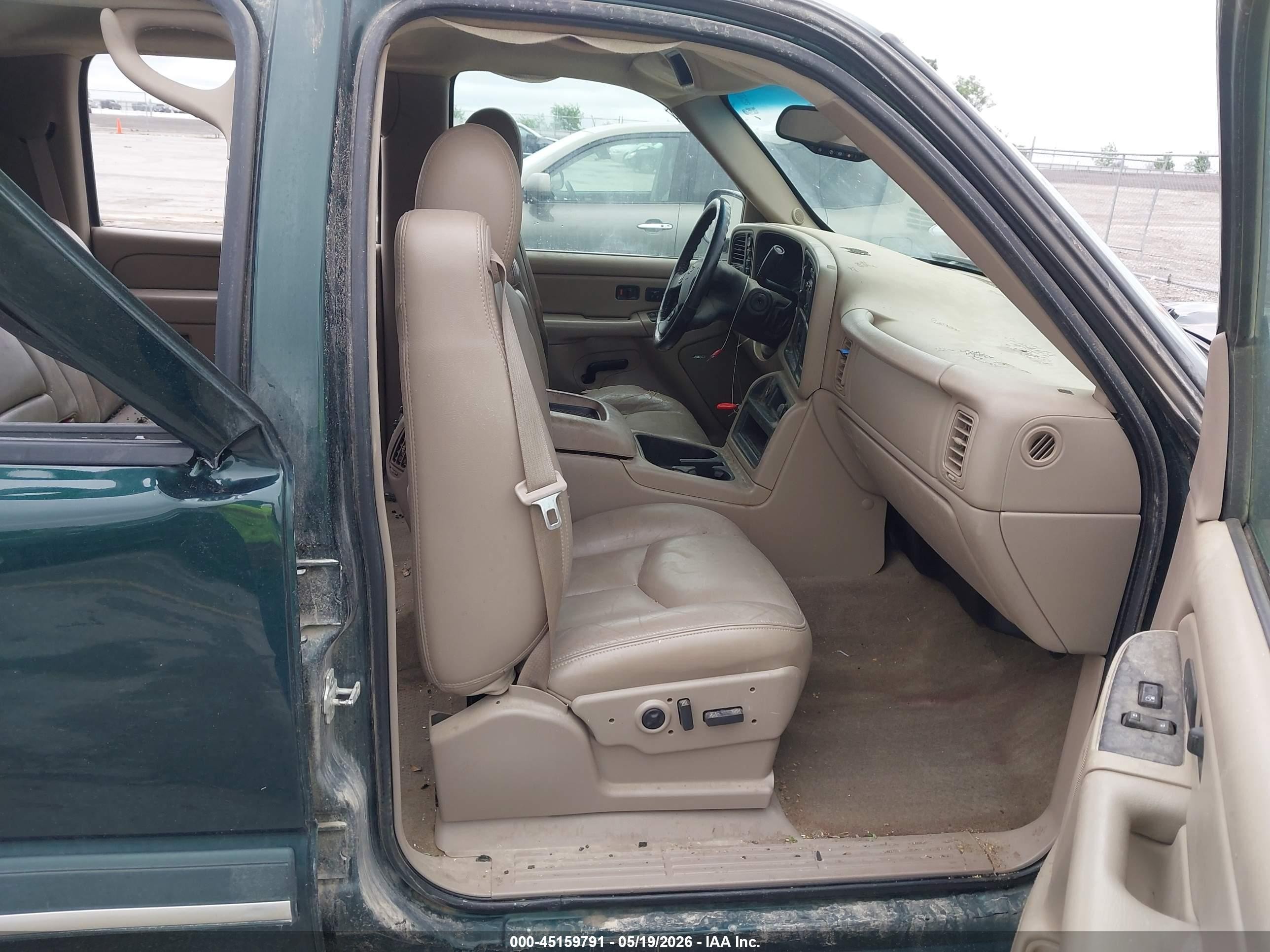 2005 Chevrolet Silverado 1500 Z71 Green vin: 2GCEK13T851282542