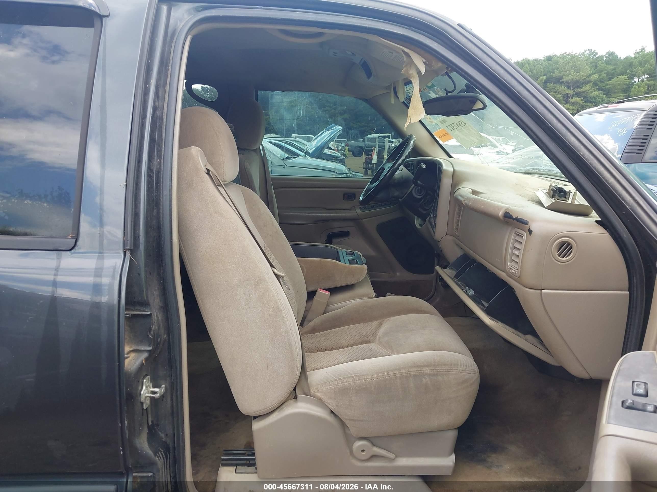 2005 Chevrolet Silverado 1500 Z71 Blue vin: 2GCEK13T851328564