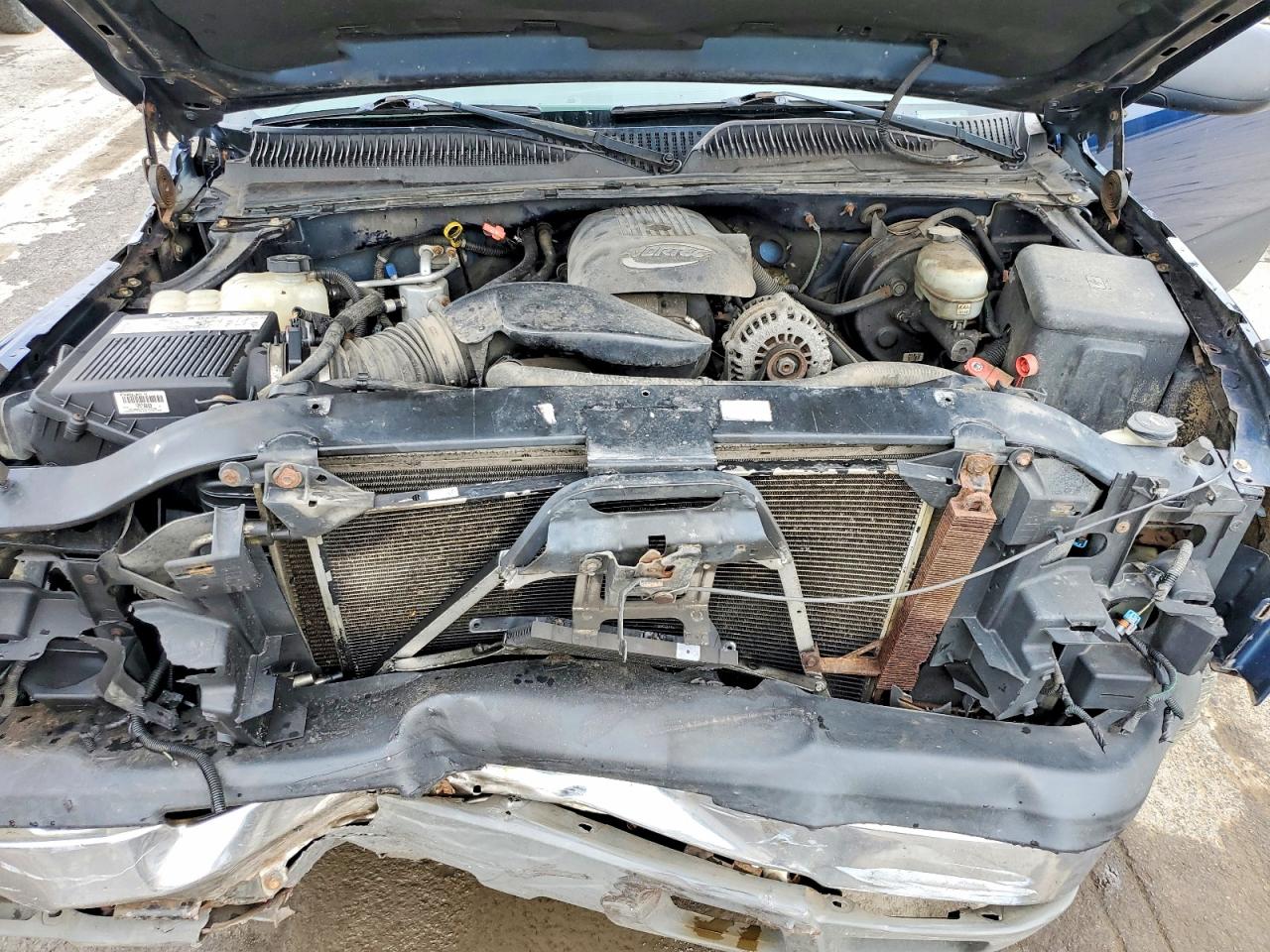 2005 Chevrolet Silverado K1500 Blue vin: 2GCEK13T851389025