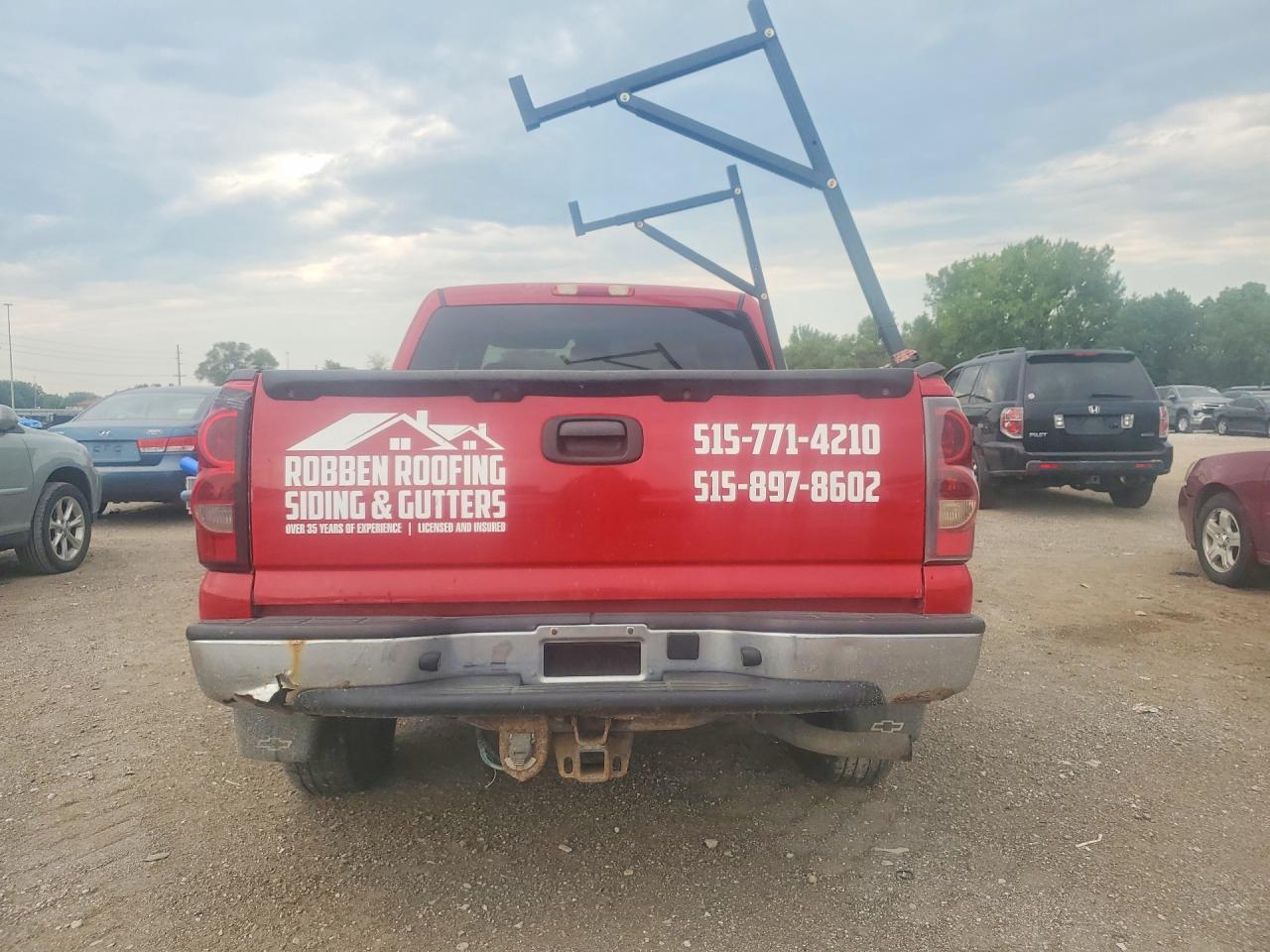 2006 Chevrolet Silverado K1500 Красный vin: 2GCEK13T861126261