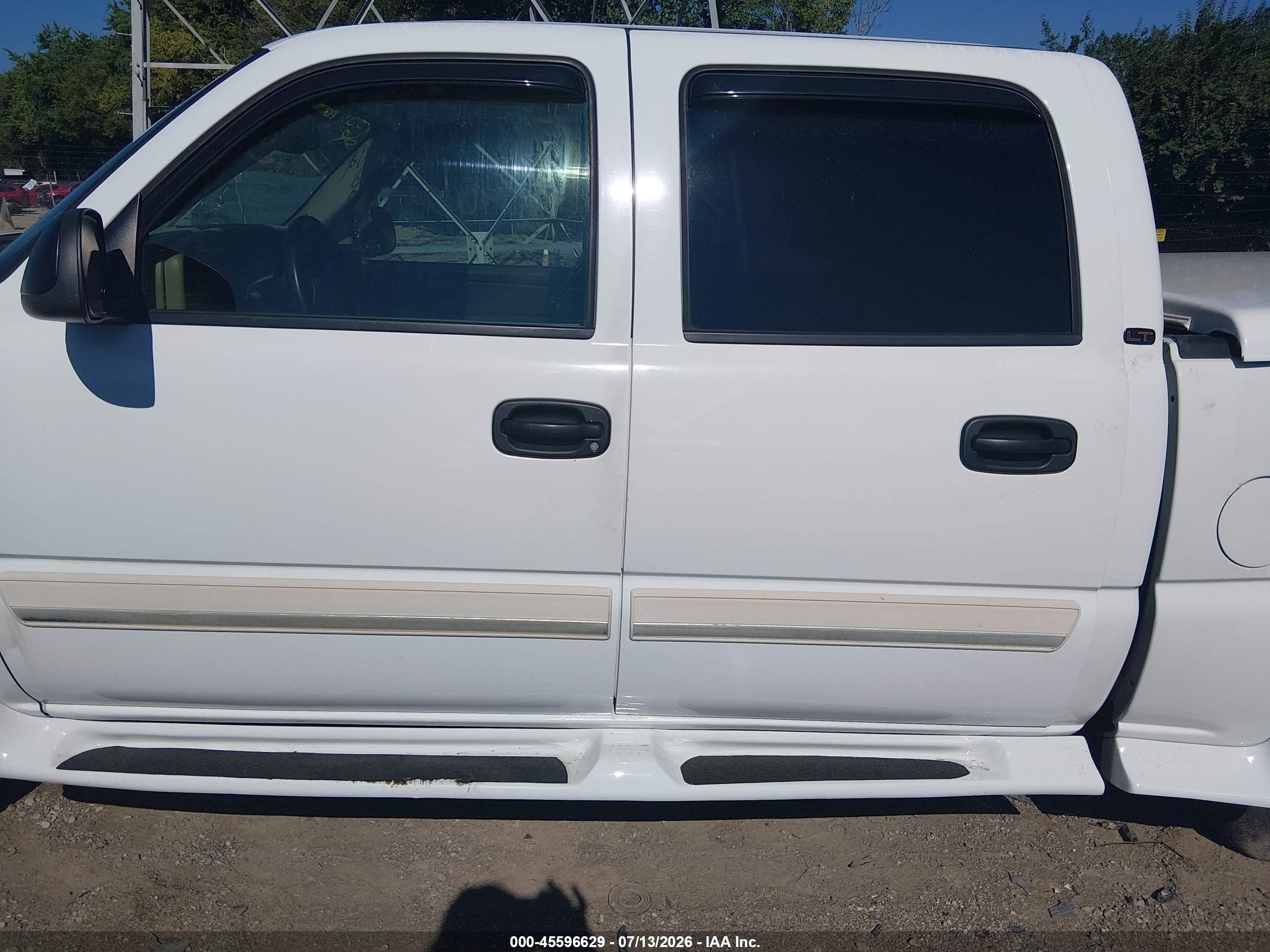 2006 Chevrolet Silverado 1500 Lt3 White vin: 2GCEK13T861127796