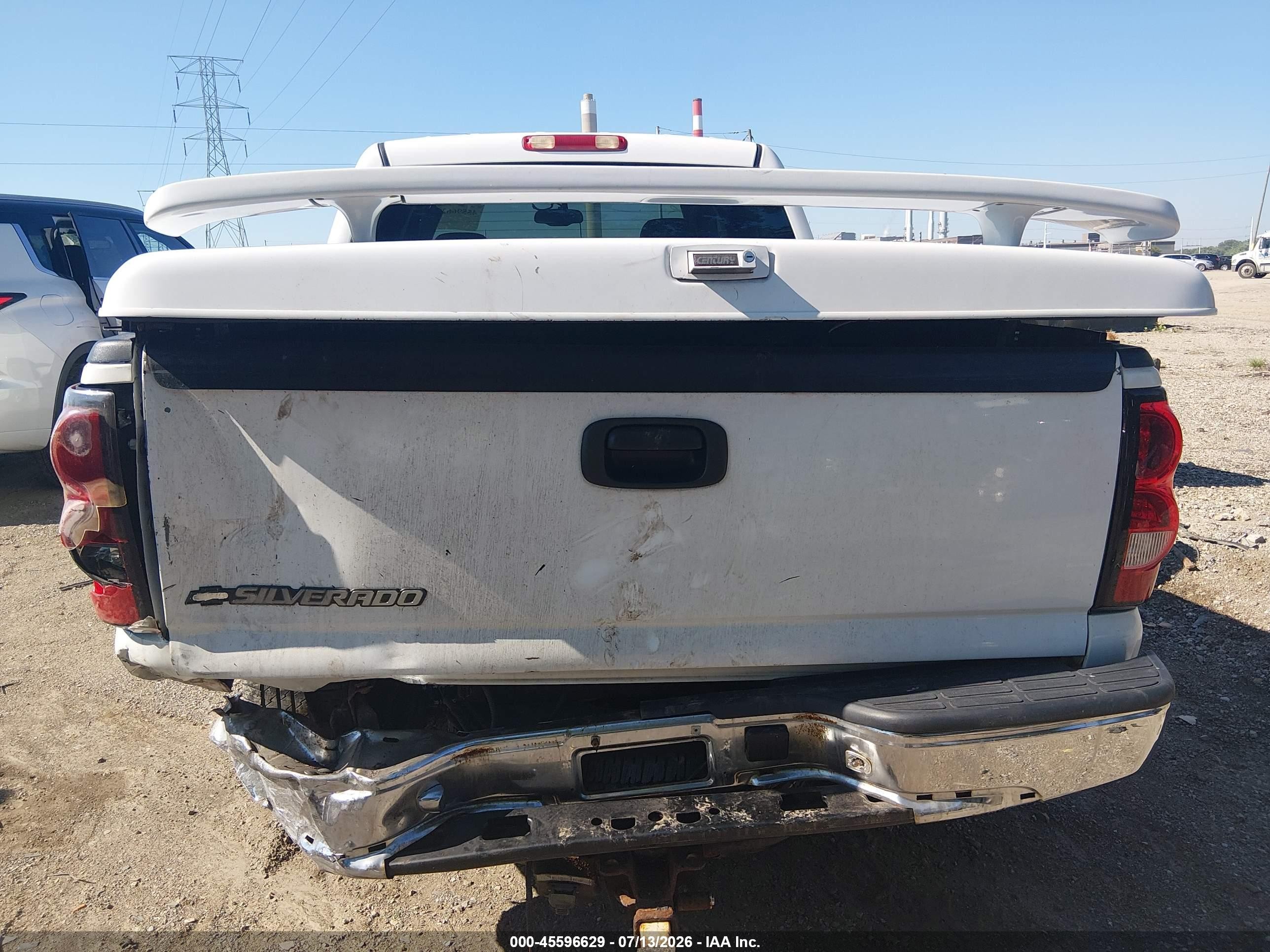 2006 Chevrolet Silverado 1500 Lt3 White vin: 2GCEK13T861127796