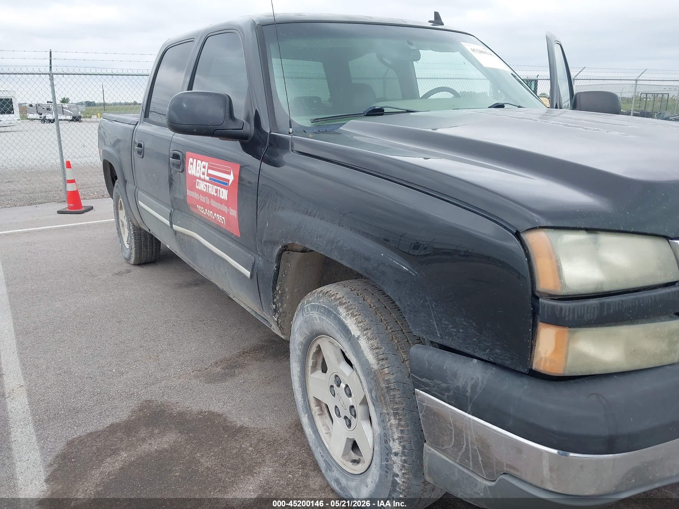 2006 Chevrolet Silverado 1500 Lt2 Black vin: 2GCEK13T861135462
