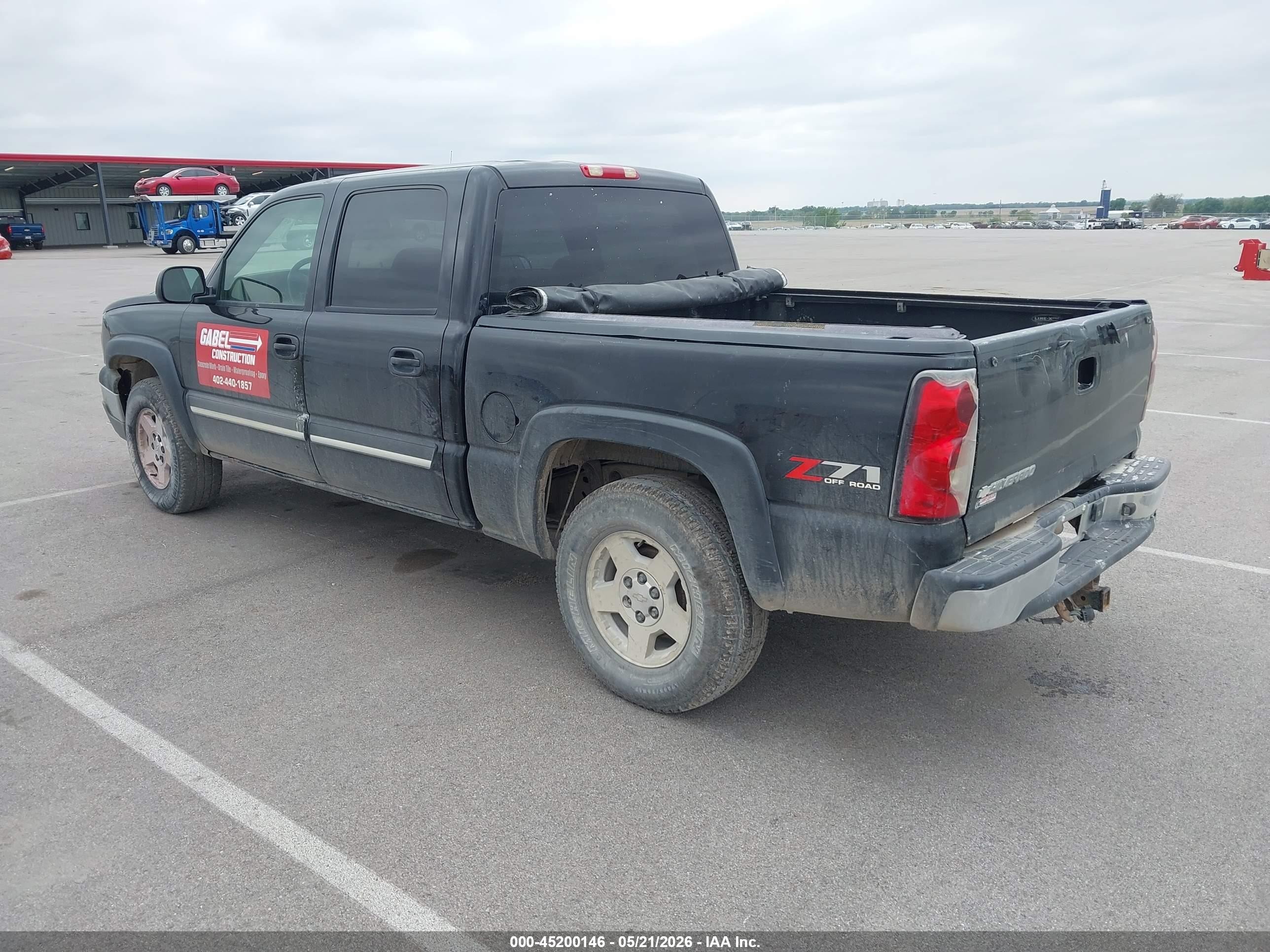 2006 Chevrolet Silverado 1500 Lt2 Black vin: 2GCEK13T861135462