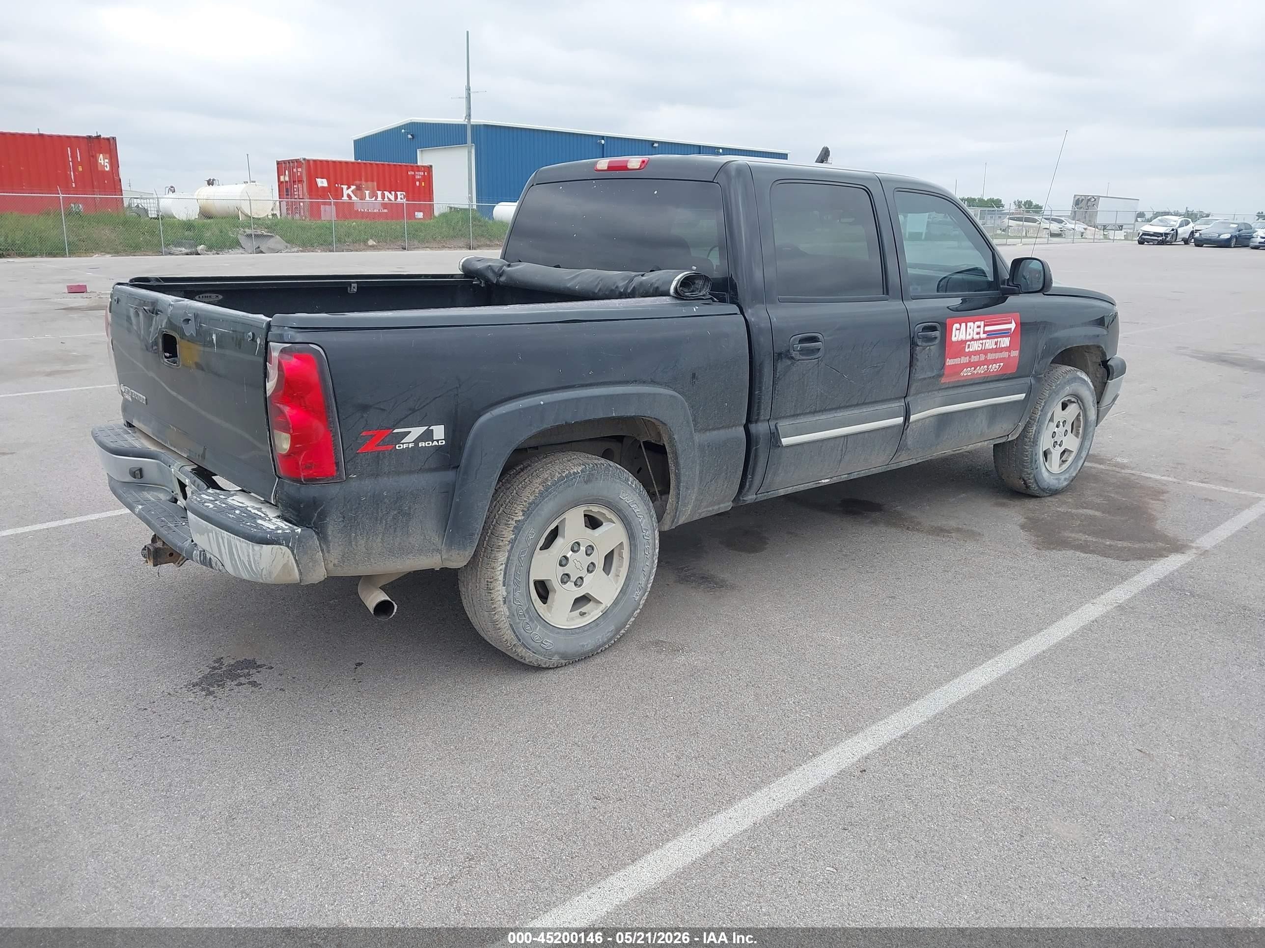 2006 Chevrolet Silverado 1500 Lt2 Black vin: 2GCEK13T861135462