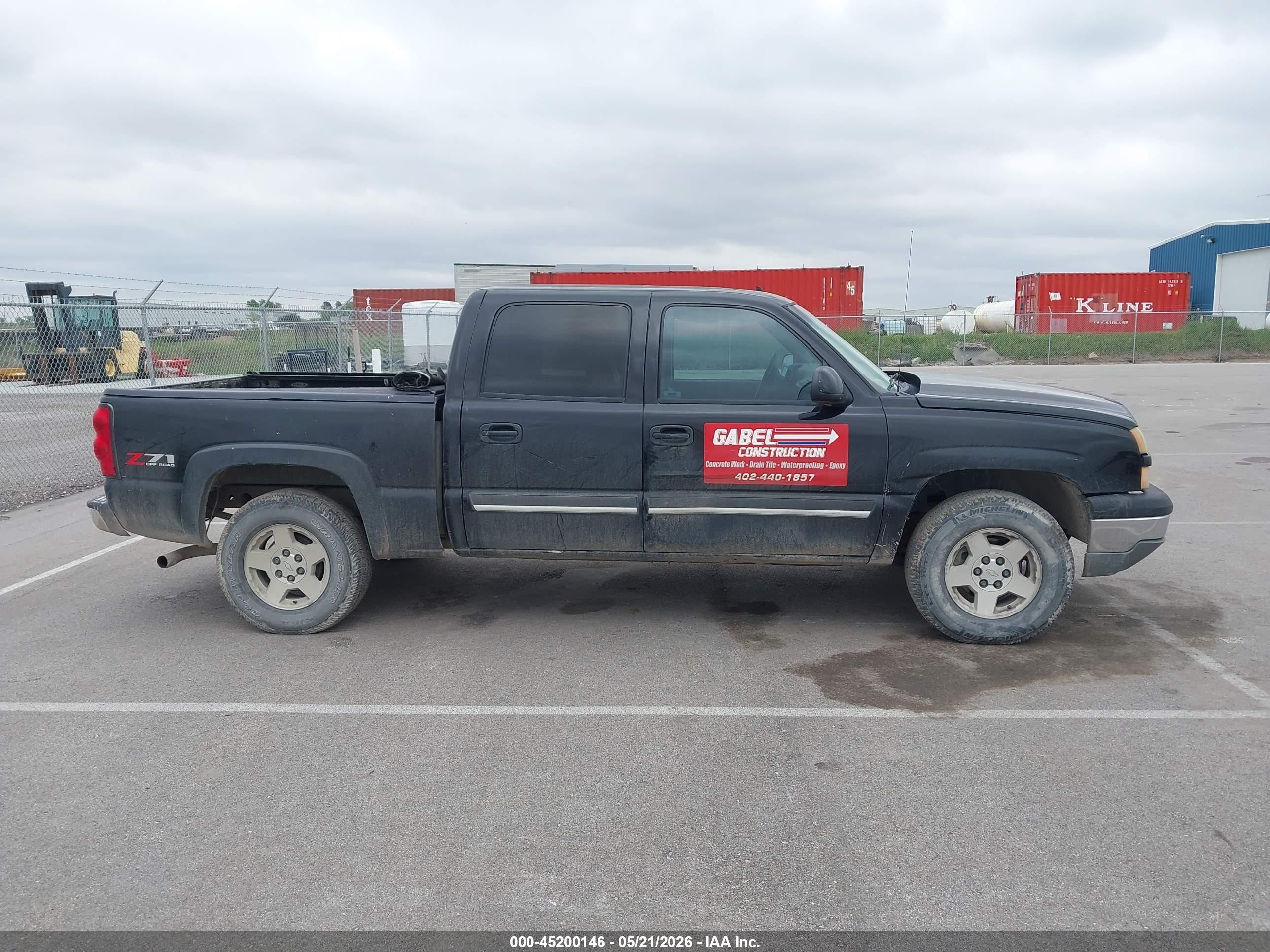 2006 Chevrolet Silverado 1500 Lt2 Black vin: 2GCEK13T861135462