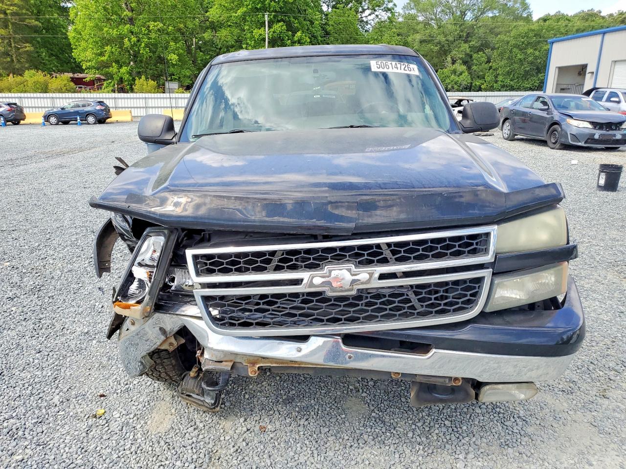2006 Chevrolet Silverado K1500 Black vin: 2GCEK13T861147806