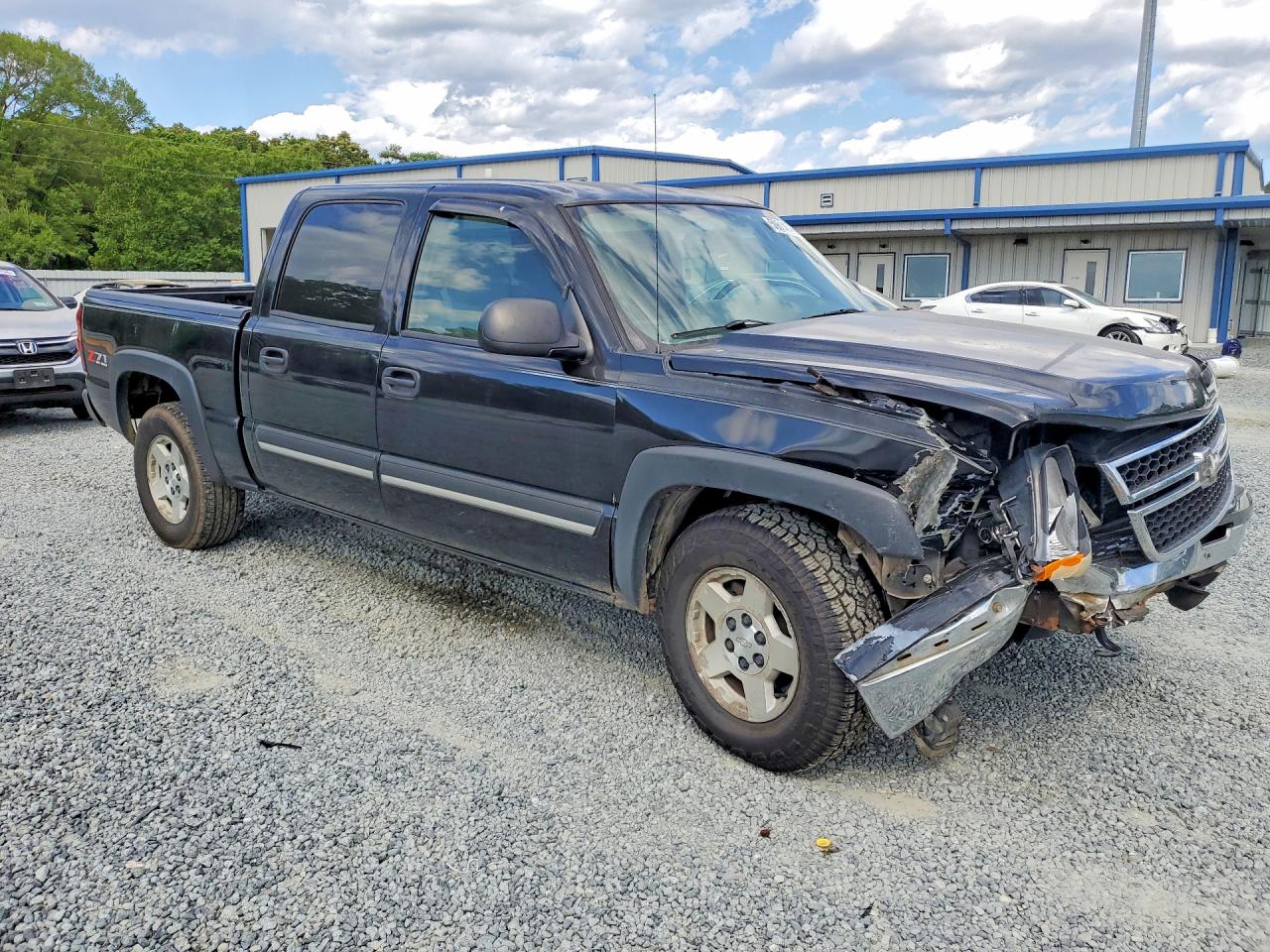 2006 Chevrolet Silverado K1500 Black vin: 2GCEK13T861147806