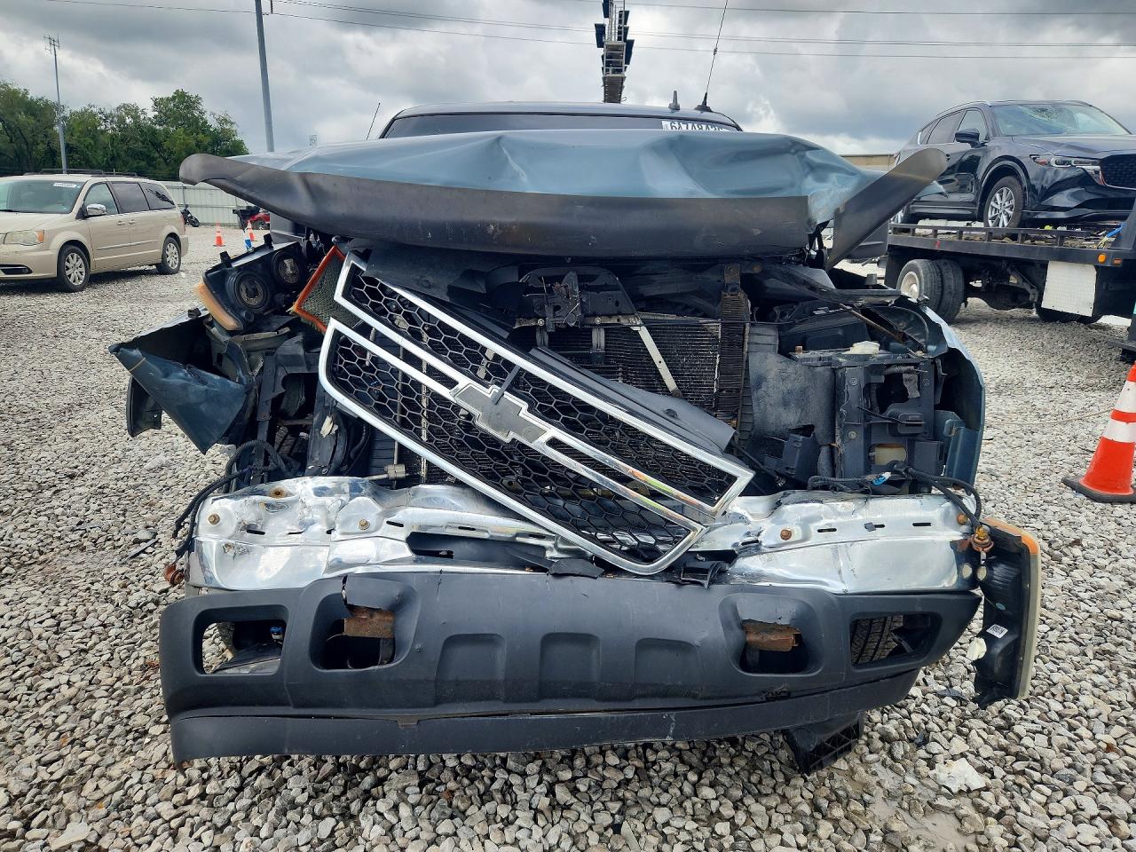 2006 Chevrolet Silverado K1500 Синий vin: 2GCEK13T861148731