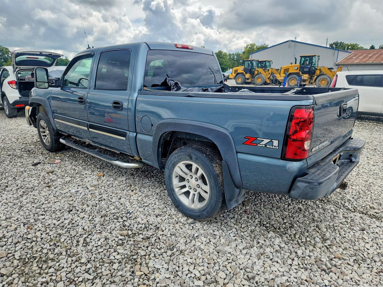 2006 Chevrolet Silverado K1500 Синий vin: 2GCEK13T861148731