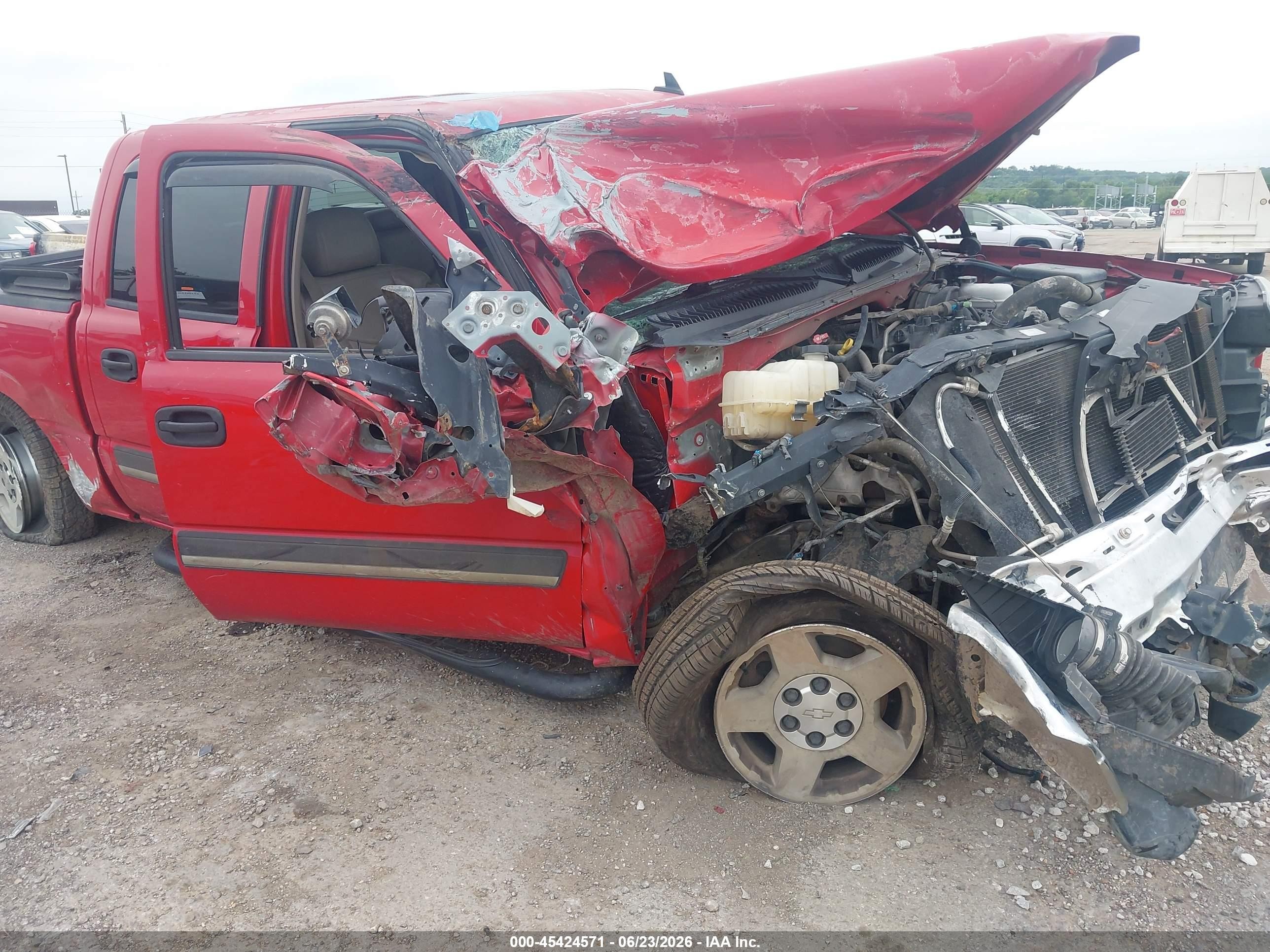 2006 Chevrolet Silverado 1500 Lt3 Red vin: 2GCEK13T861190199