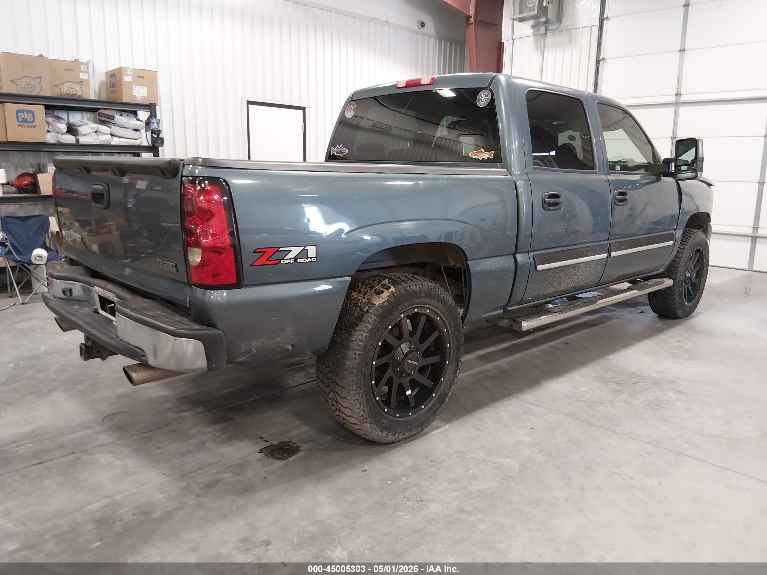 2006 Chevrolet Silverado 1500 Lt1 Blue vin: 2GCEK13T861238896
