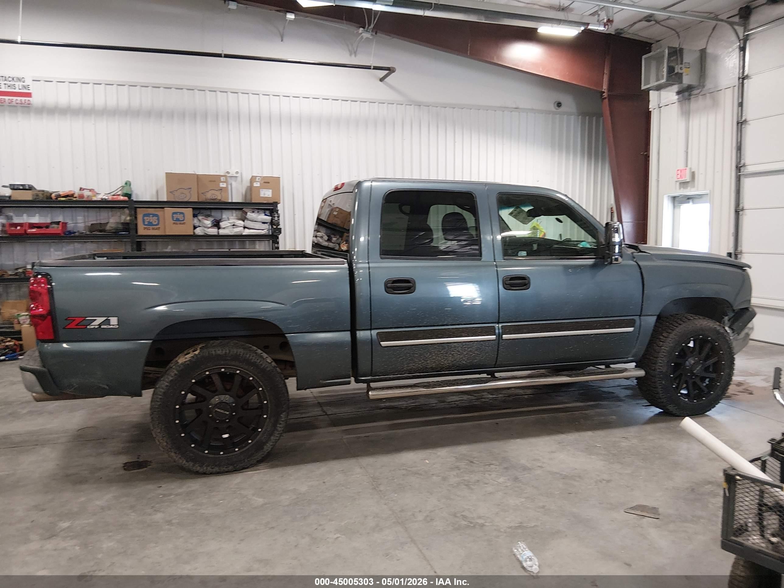 2006 Chevrolet Silverado 1500 Lt1 Blue vin: 2GCEK13T861238896
