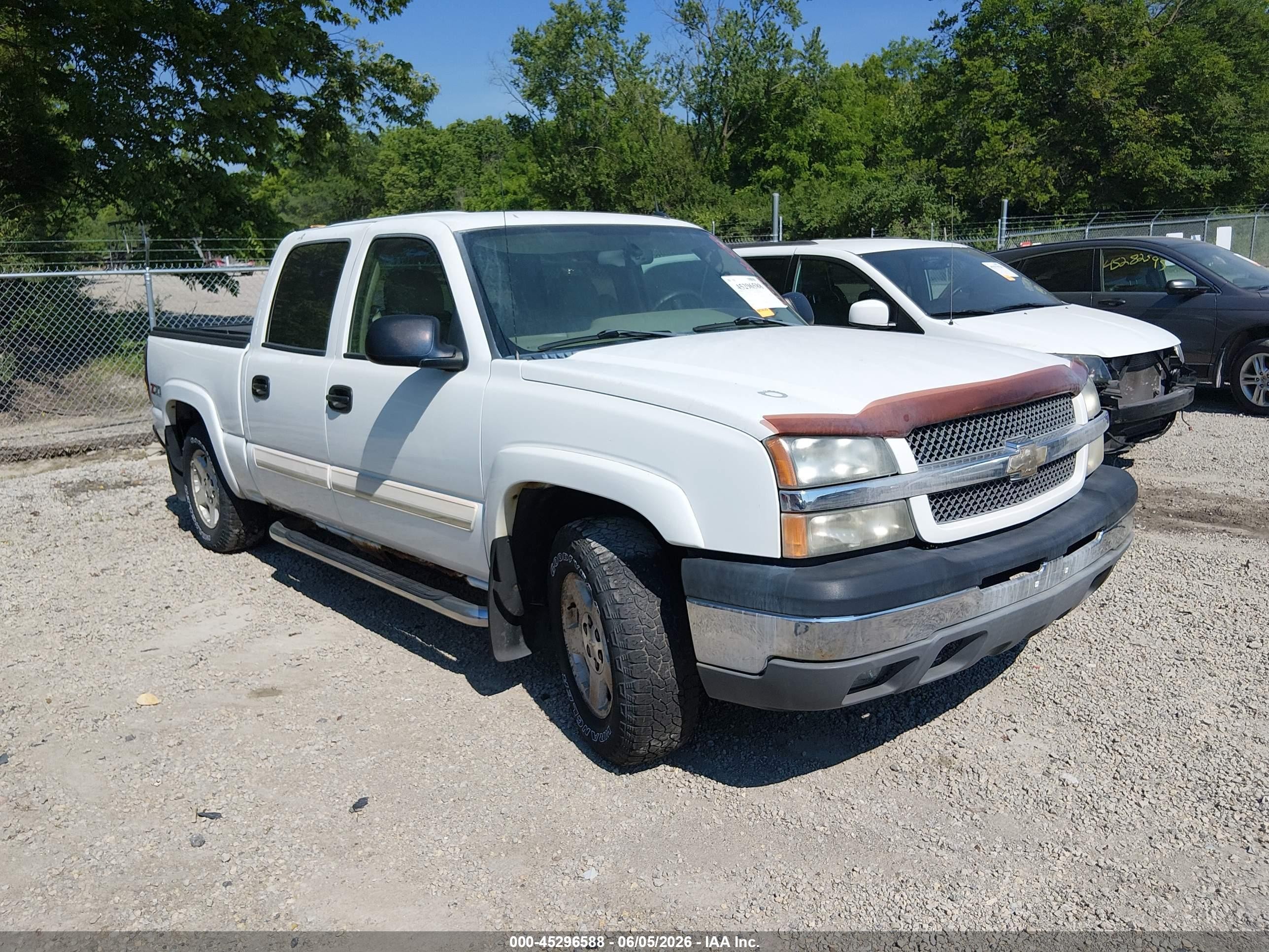 2004 Chevrolet Silverado 1500 Z71 Белый vin: 2GCEK13T941295489