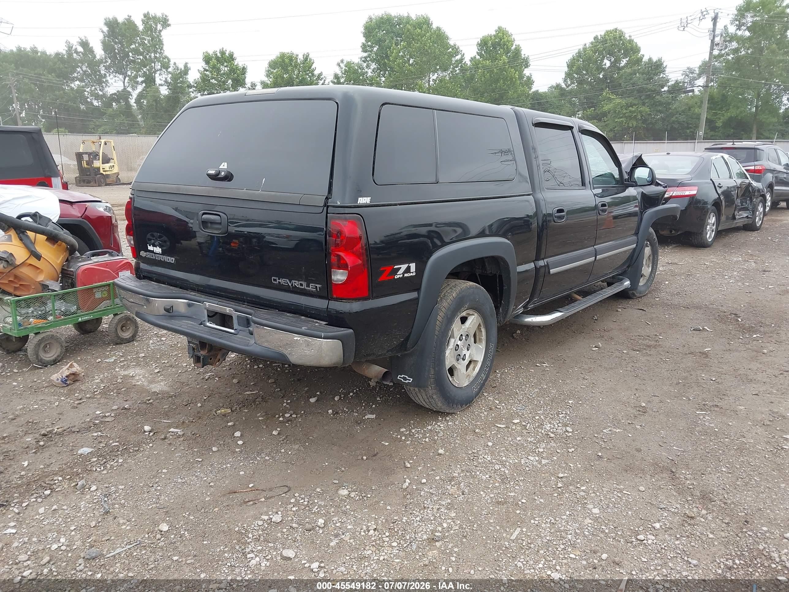 2004 Chevrolet Silverado 1500 Z71 Black vin: 2GCEK13T941391770