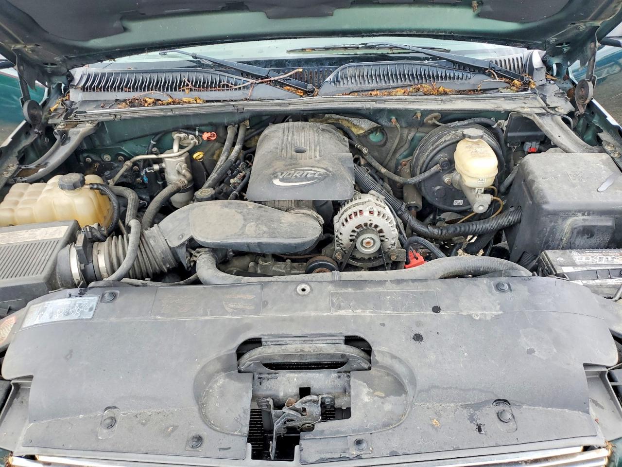2005 Chevrolet Silverado K1500 Green vin: 2GCEK13T951113842