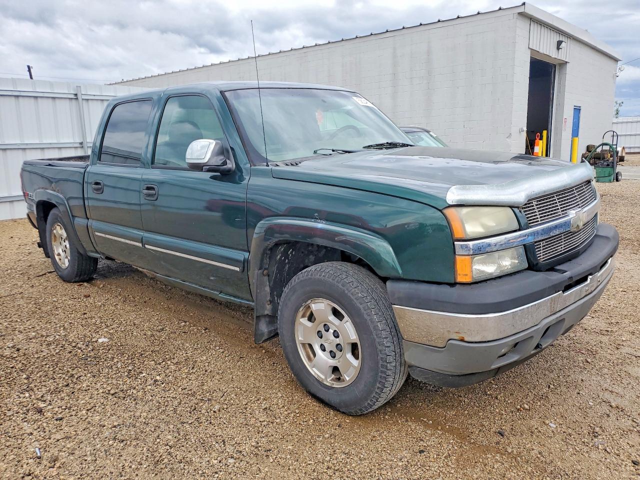 2005 Chevrolet Silverado K1500 Green vin: 2GCEK13T951113842