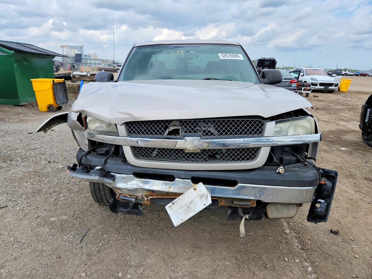 2005 Chevrolet Silverado K1500 Gray vin: 2GCEK13T951194292