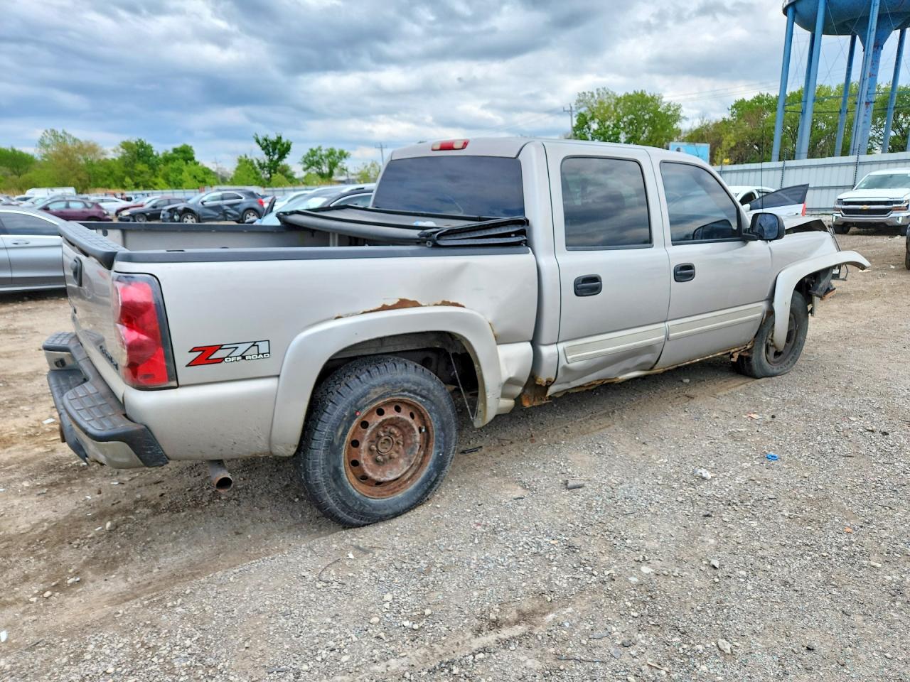 2005 Chevrolet Silverado K1500 Gray vin: 2GCEK13T951194292