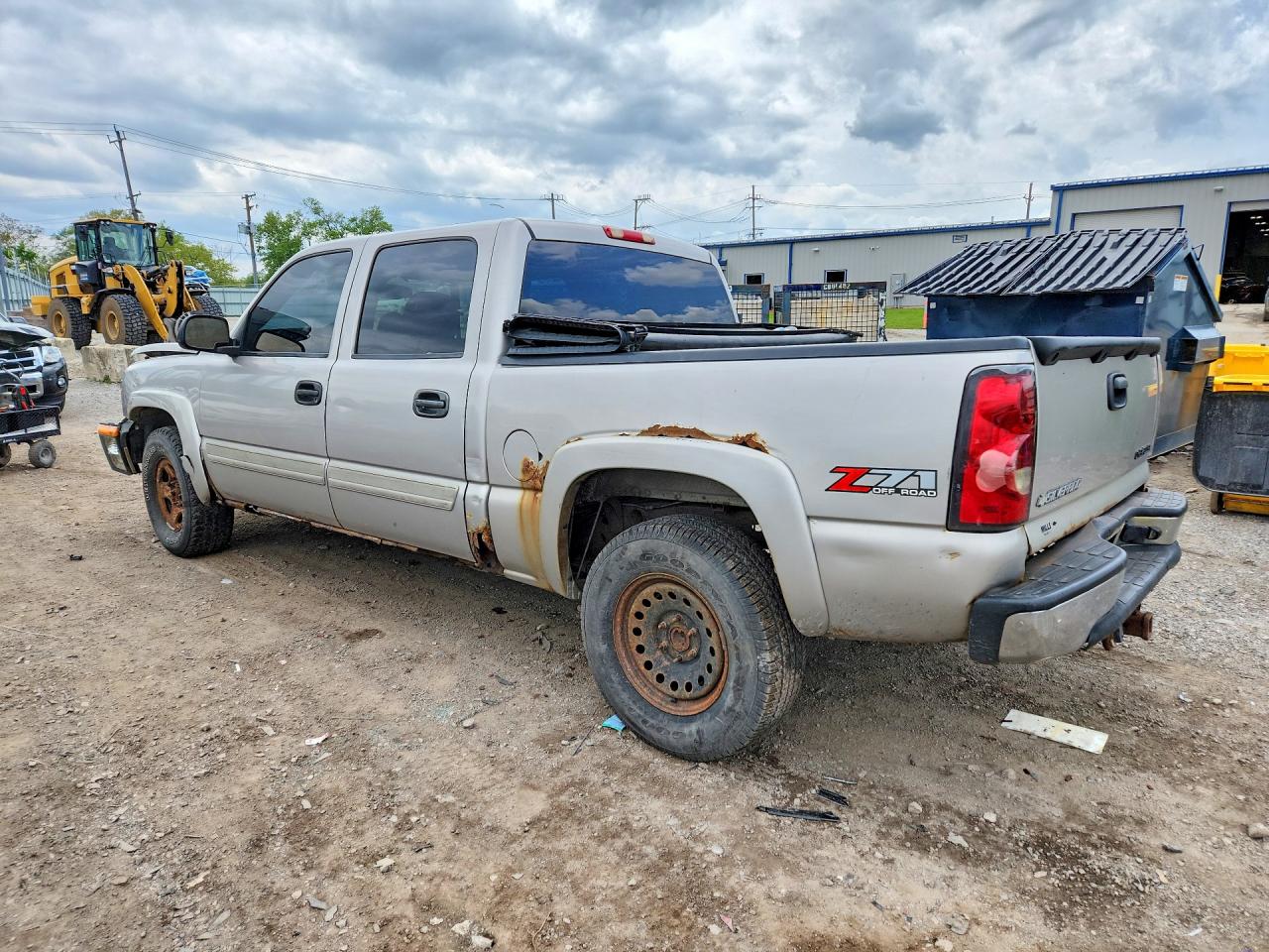 2005 Chevrolet Silverado K1500 Gray vin: 2GCEK13T951194292
