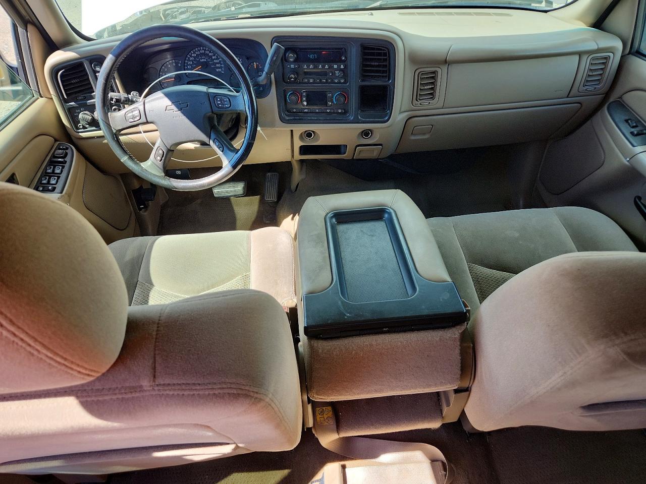 2005 Chevrolet Silverado K1500 Beige vin: 2GCEK13T951218431