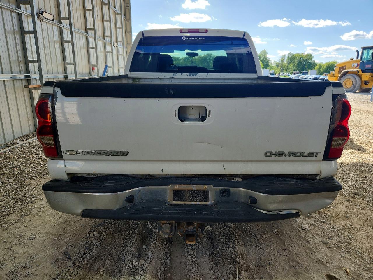 2005 Chevrolet Silverado K1500 Белый vin: 2GCEK13T951231888