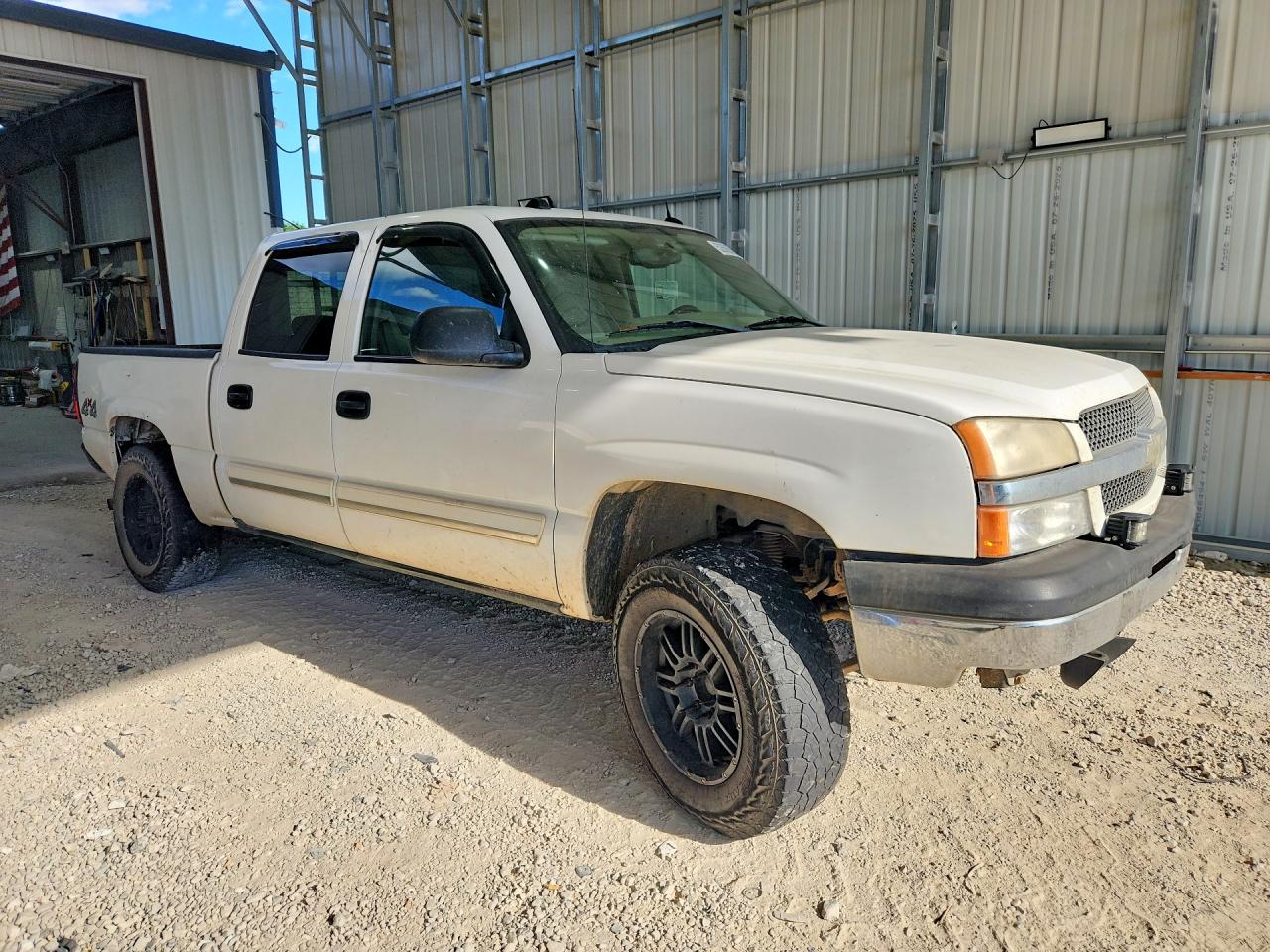 2005 Chevrolet Silverado K1500 Белый vin: 2GCEK13T951231888