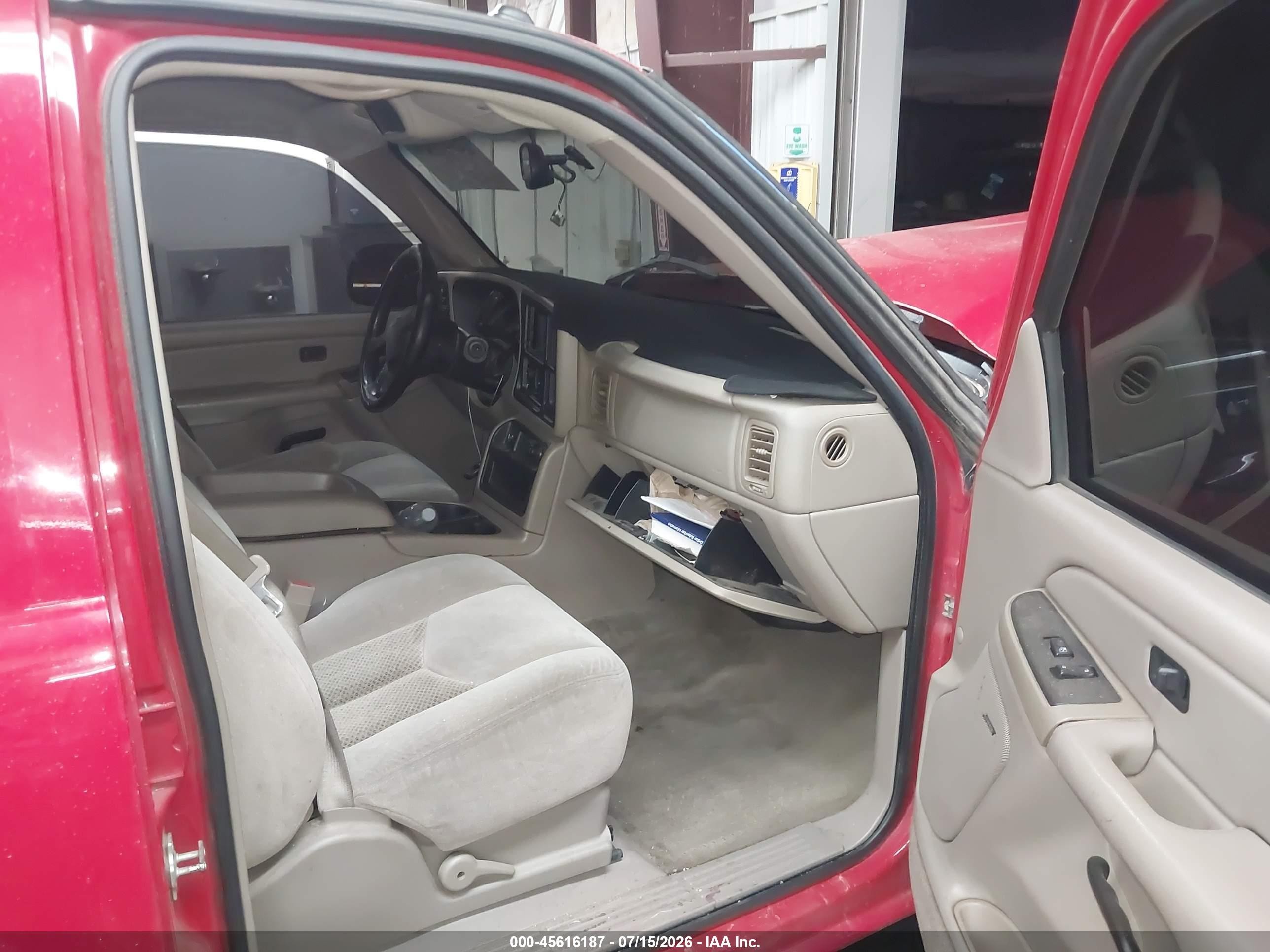 2005 Chevrolet Silverado 1500 Z71 Red vin: 2GCEK13T951288298