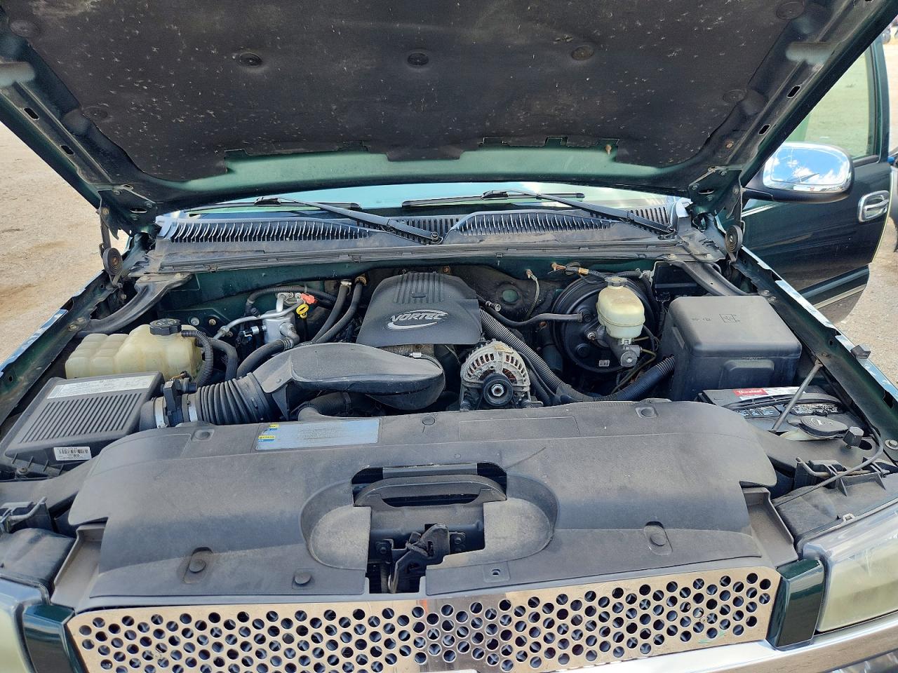 2005 Chevrolet Silverado K1500 Green vin: 2GCEK13T951307173