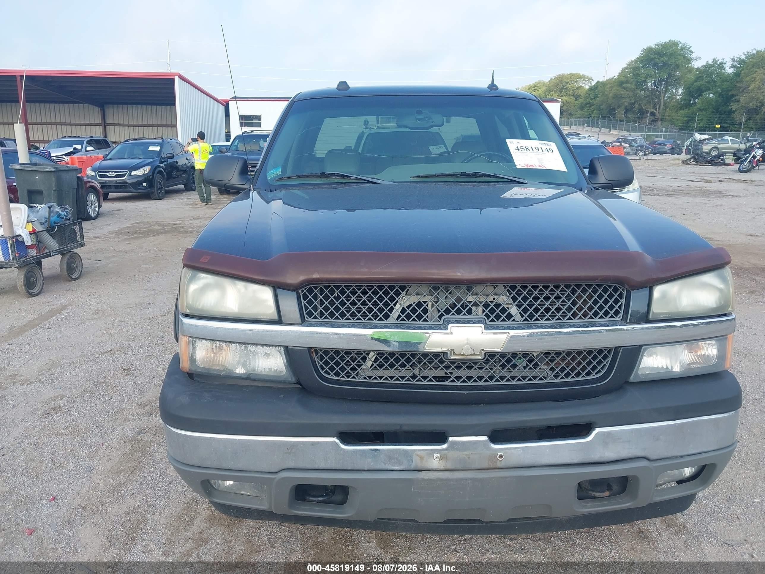 2005 Chevrolet Silverado 1500 Z71 Черный vin: 2GCEK13T951349407