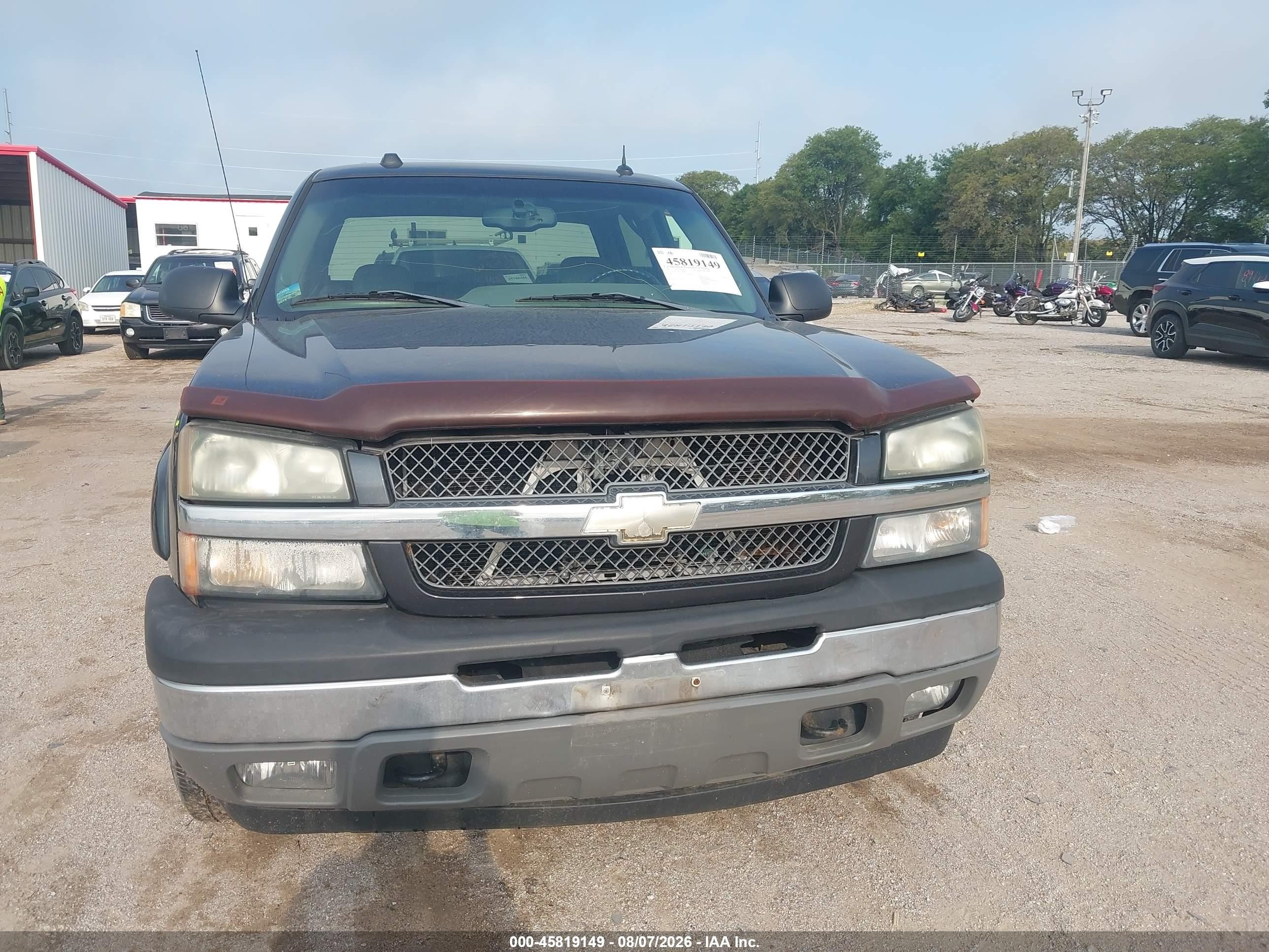 2005 Chevrolet Silverado 1500 Z71 Черный vin: 2GCEK13T951349407
