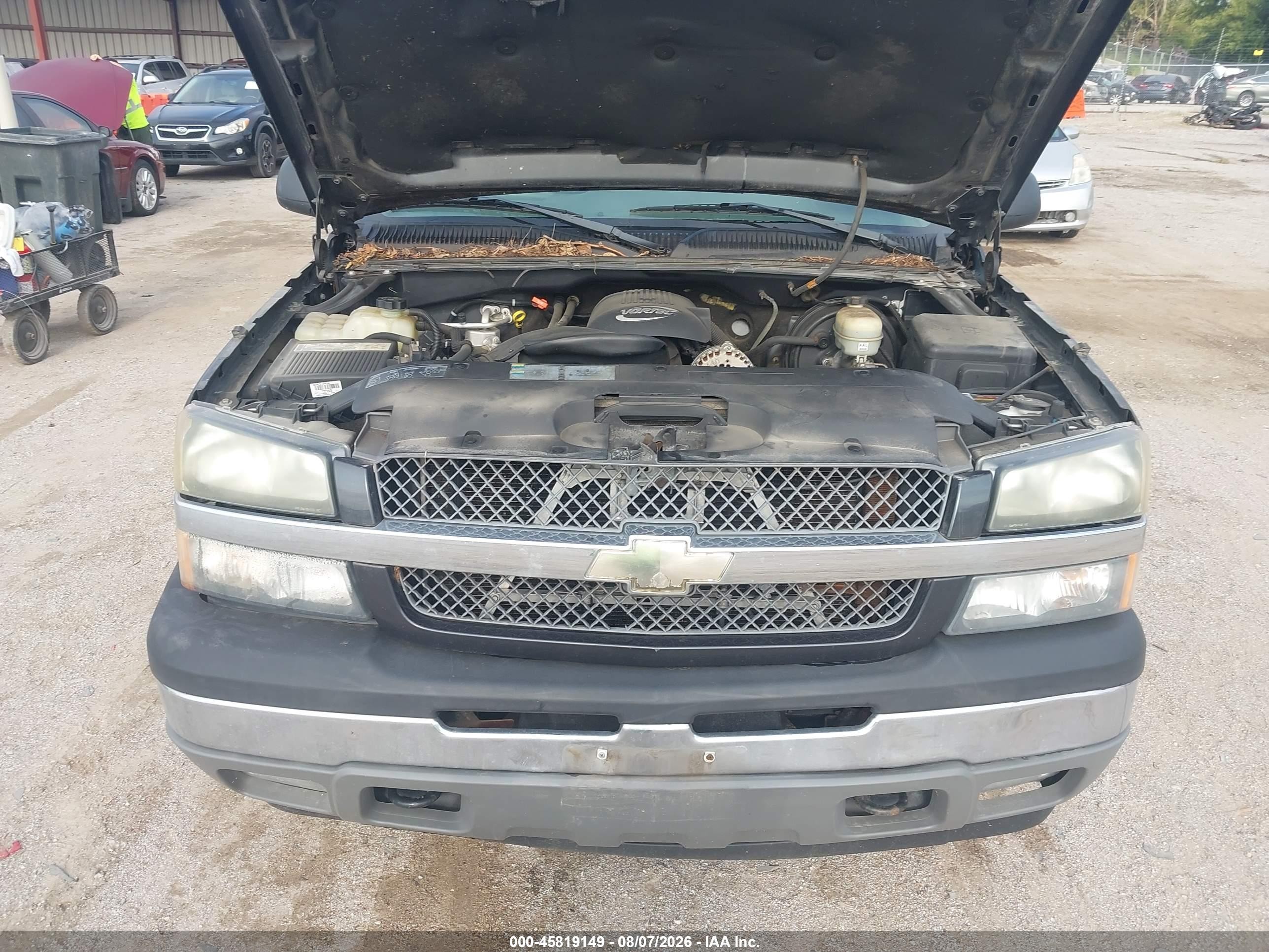 2005 Chevrolet Silverado 1500 Z71 Черный vin: 2GCEK13T951349407