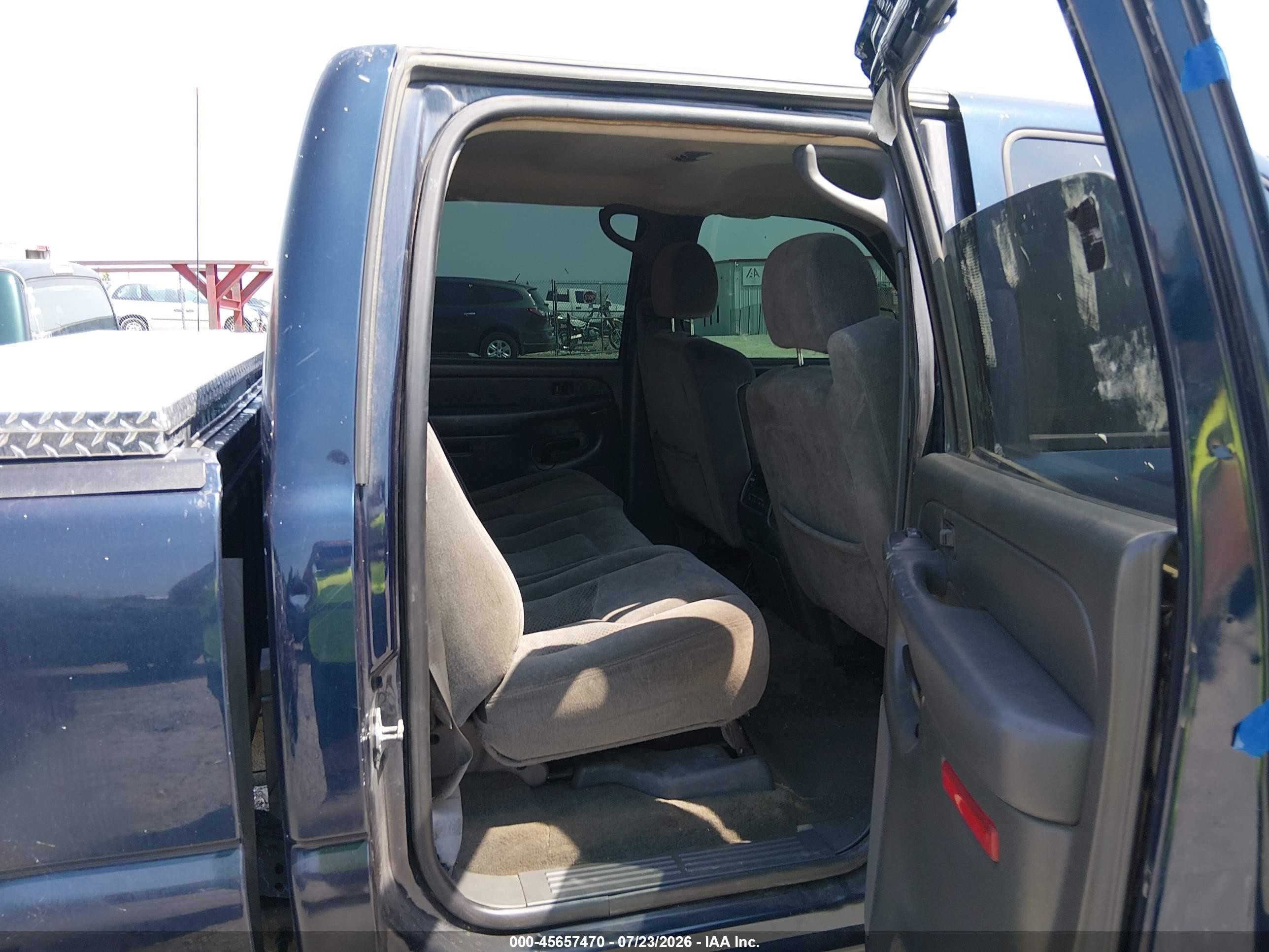2005 Chevrolet Silverado 1500 Z71 Blue vin: 2GCEK13T951392354
