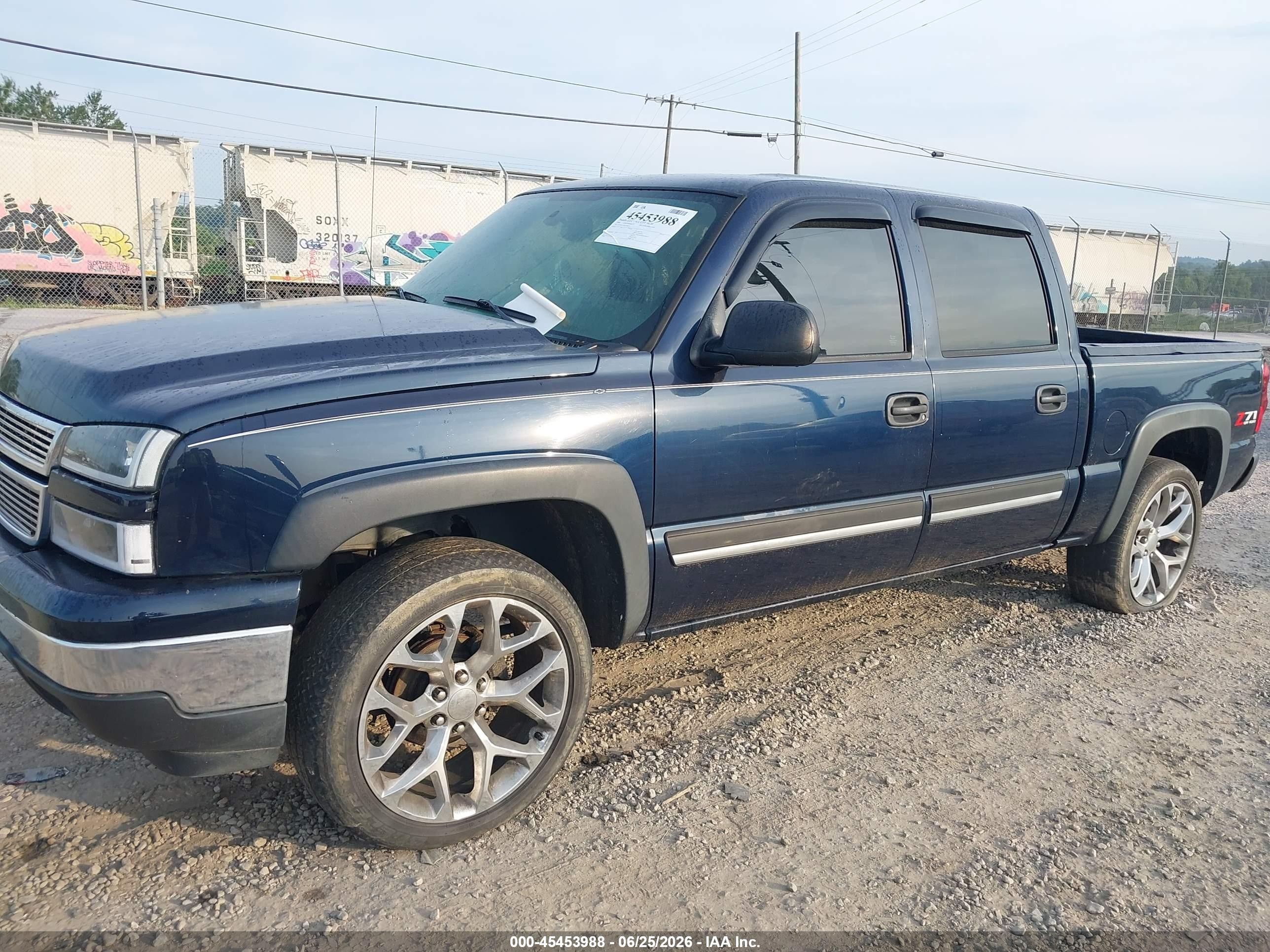 2006 Chevrolet Silverado 1500 Lt1 Blue vin: 2GCEK13T961100235