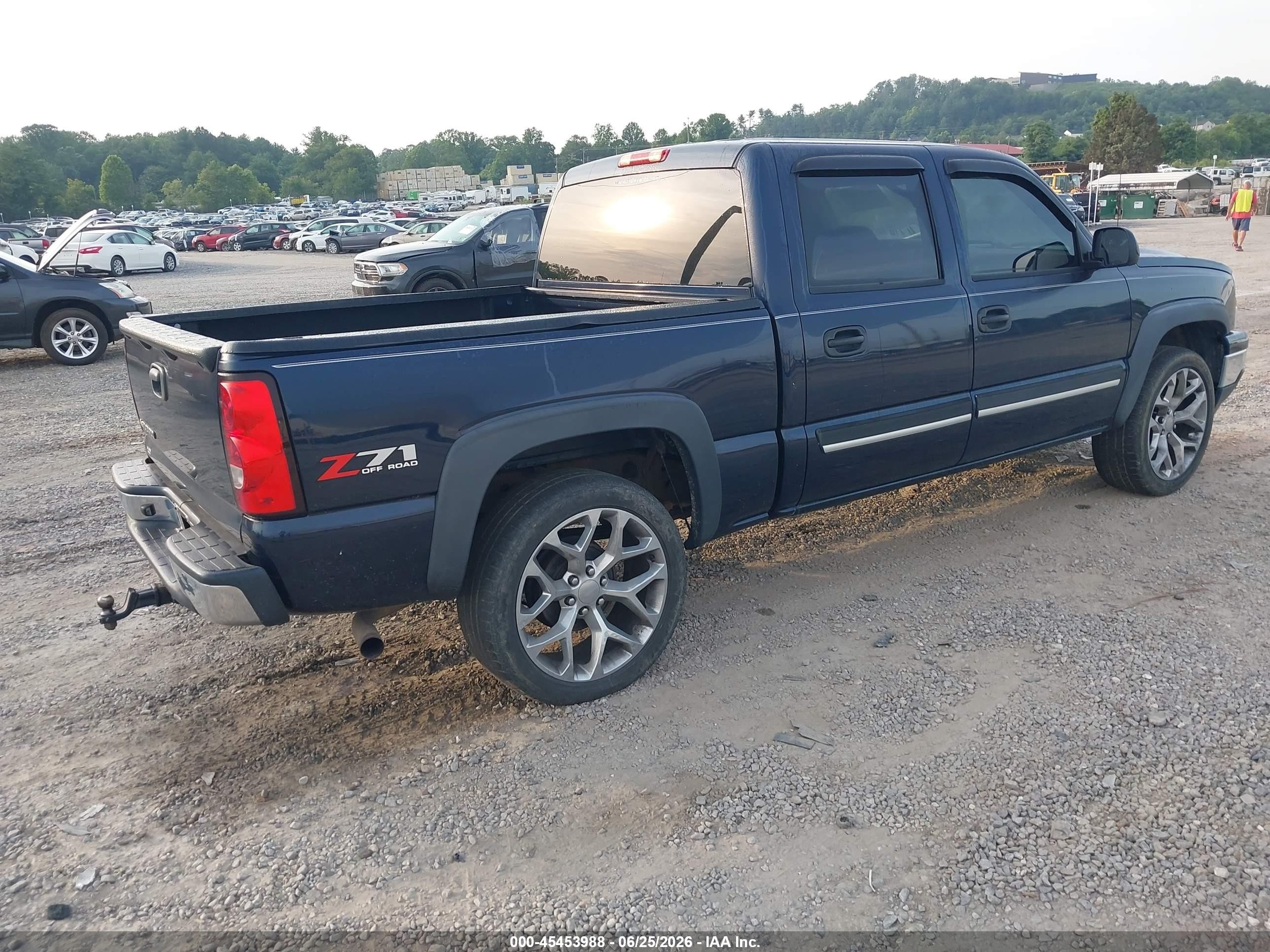 2006 Chevrolet Silverado 1500 Lt1 Blue vin: 2GCEK13T961100235