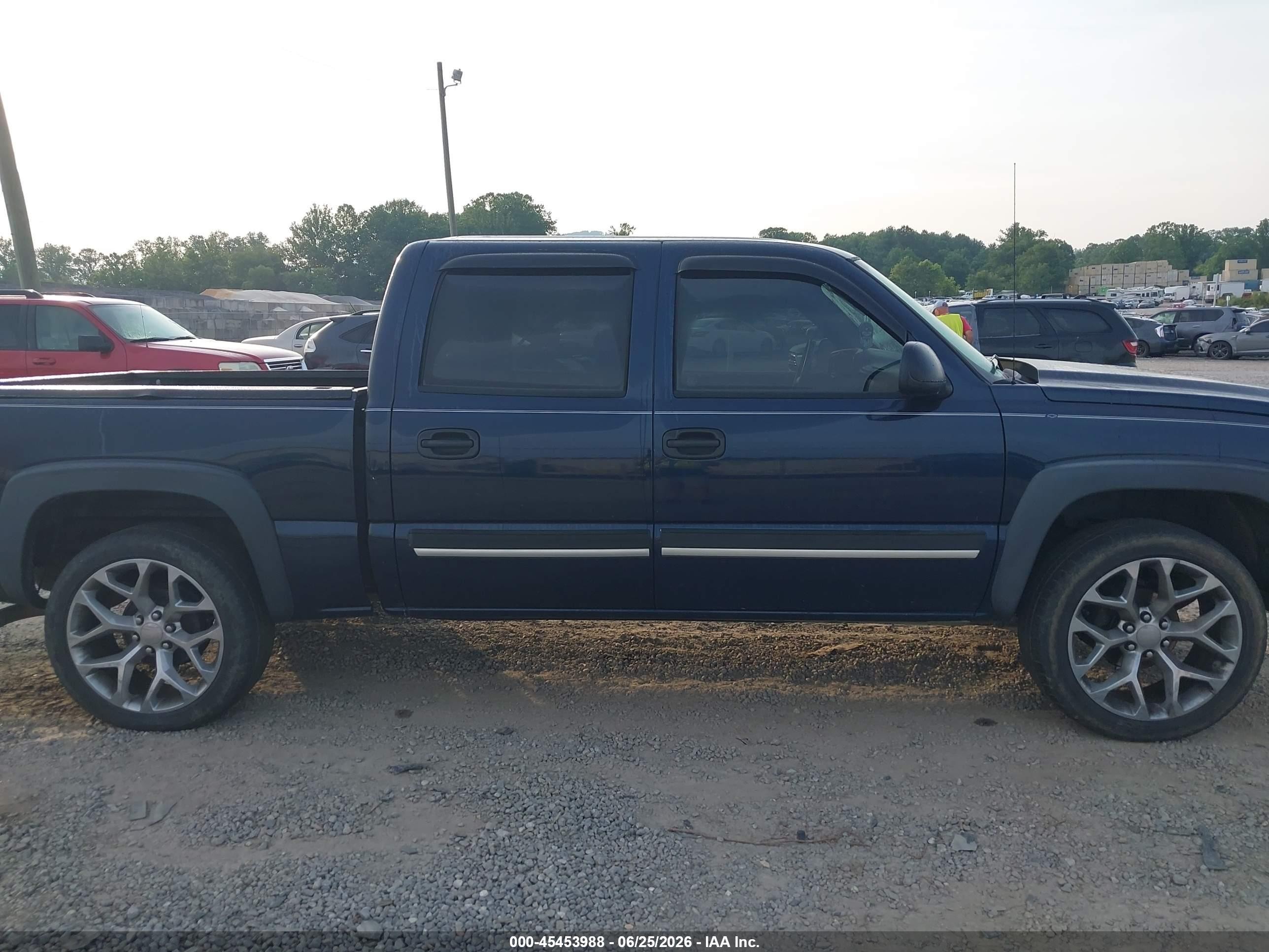 2006 Chevrolet Silverado 1500 Lt1 Blue vin: 2GCEK13T961100235
