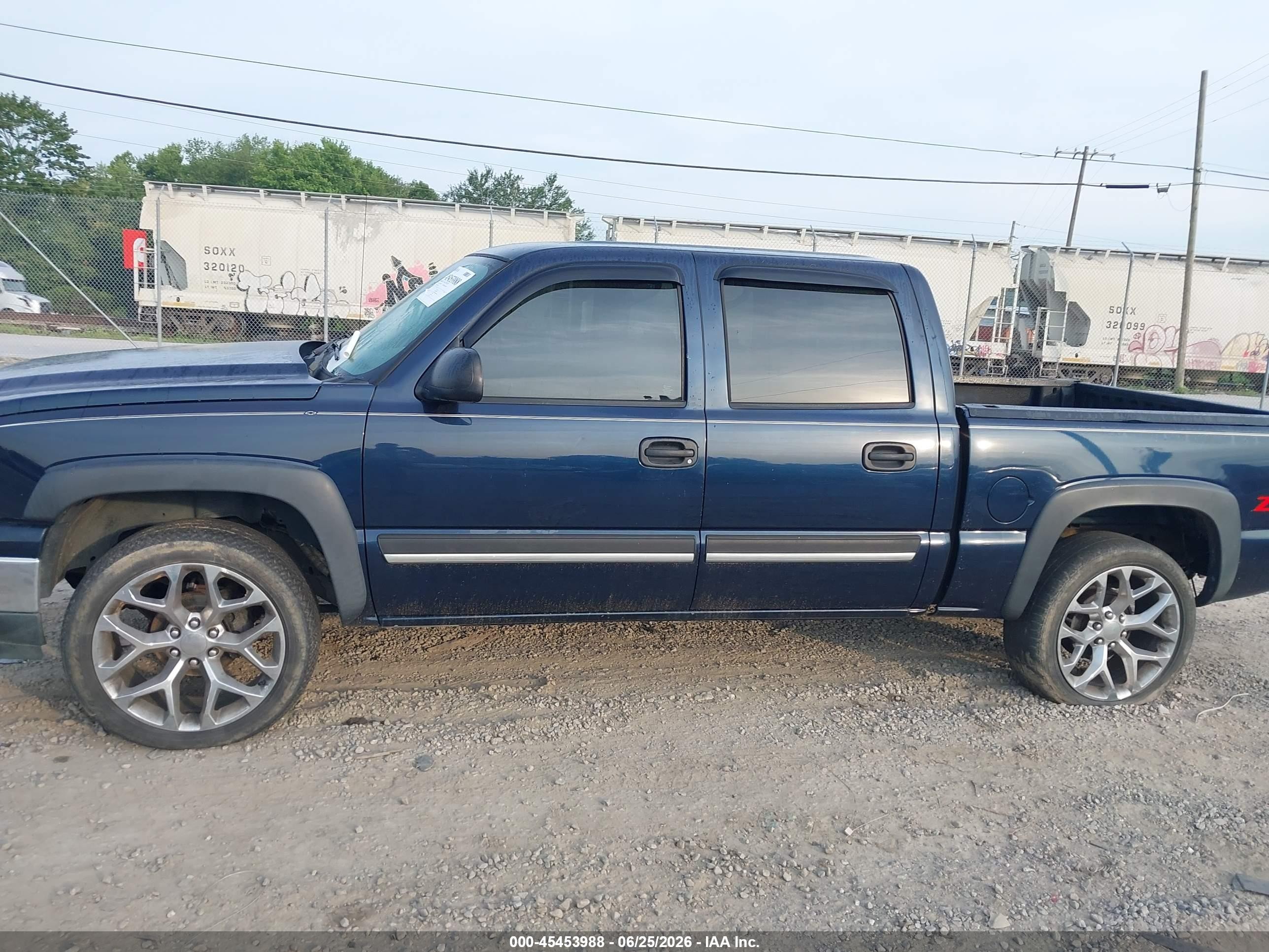 2006 Chevrolet Silverado 1500 Lt1 Blue vin: 2GCEK13T961100235