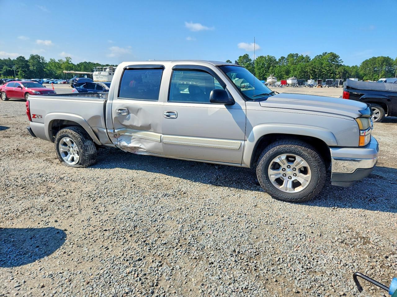 2006 Chevrolet Silverado K1500 Gold vin: 2GCEK13T961194259