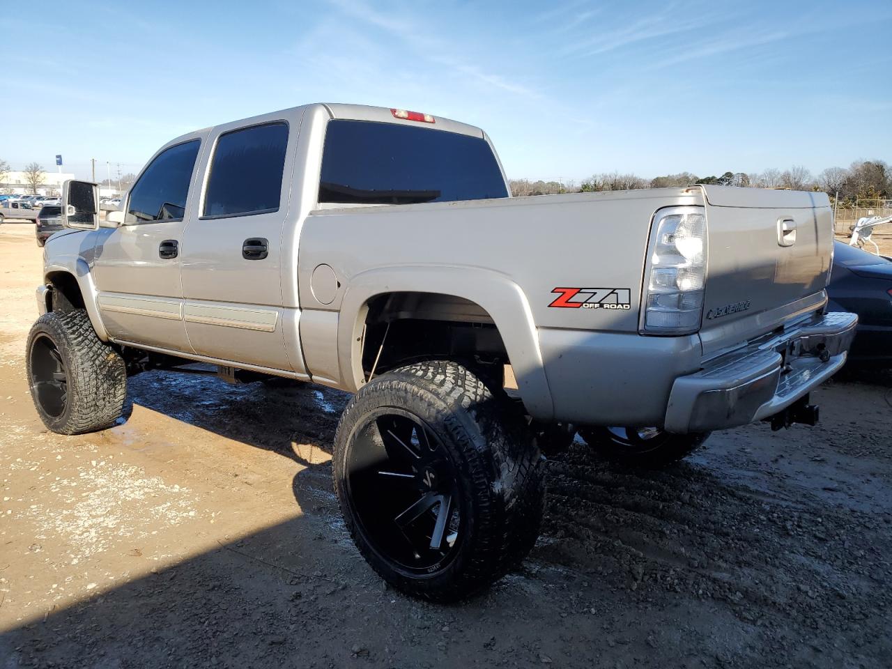 2006 Chevrolet Silverado K1500 Beige vin: 2GCEK13T961208077