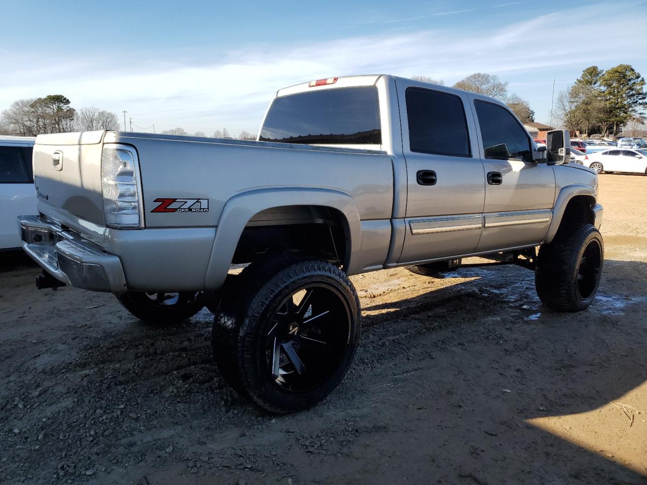 2006 Chevrolet Silverado K1500 Beige vin: 2GCEK13T961208077