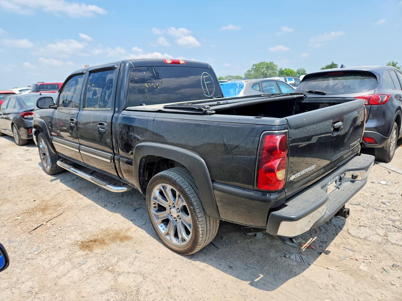 2005 Chevrolet Silverado K1500 Black vin: 2GCEK13TX51139091