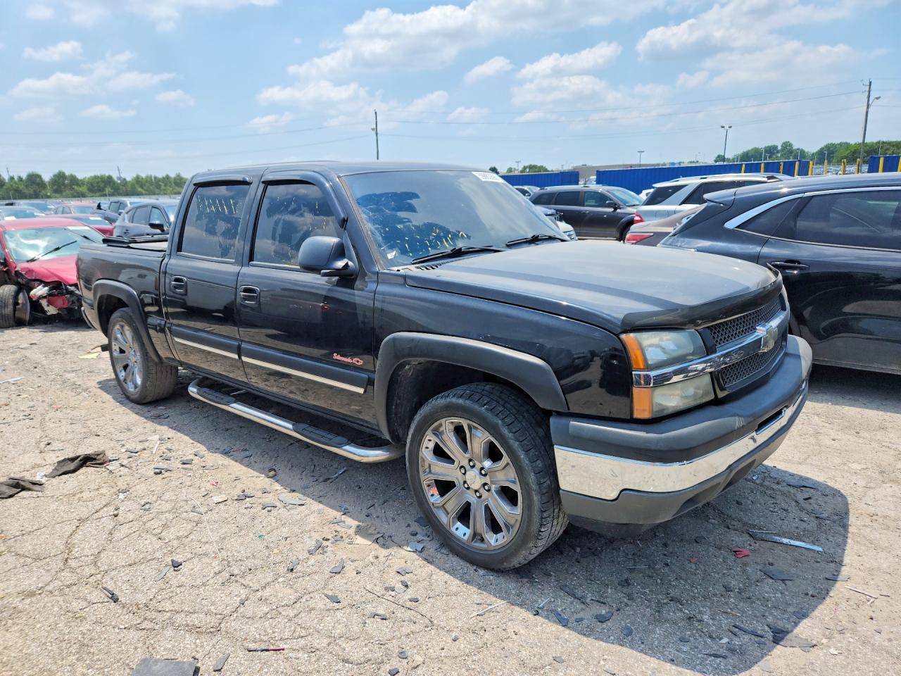 2005 Chevrolet Silverado K1500 Black vin: 2GCEK13TX51139091